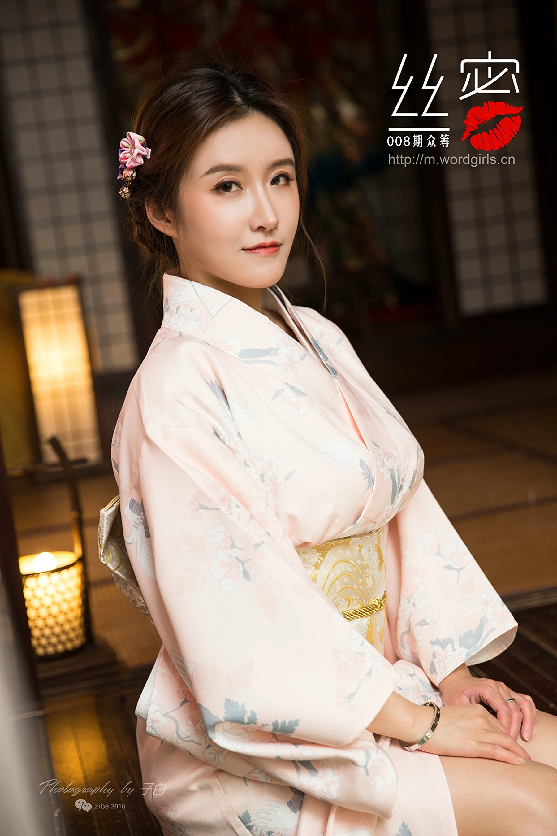 [头条女神TouTiao] No.S011 JennyR  丝蜜众筹回报之和风花与蛇 - 爱照片