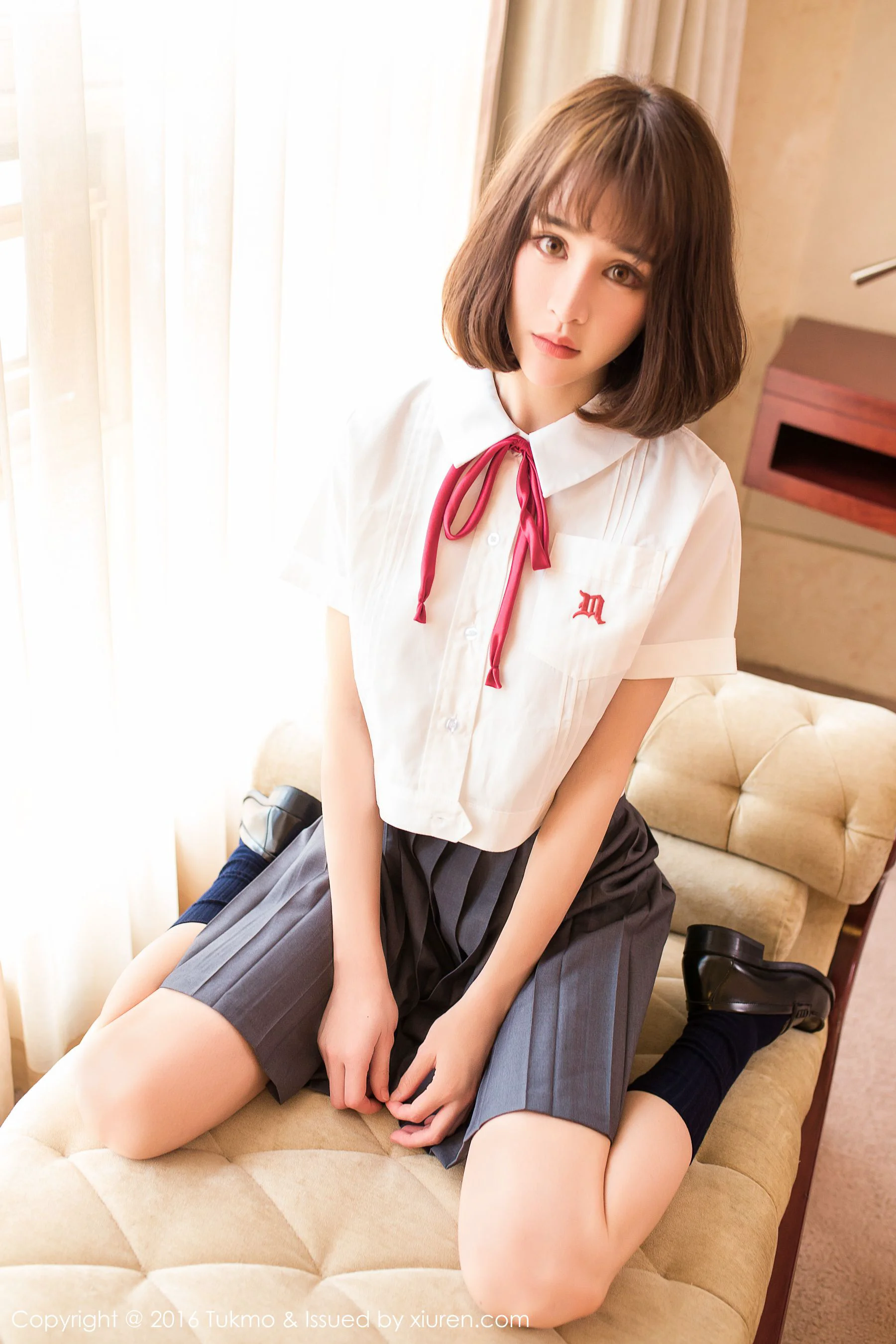 Cheryl青树《学生制服系列》 [兔几盟Tukmo] Vol.093  写真集 - 爱照片