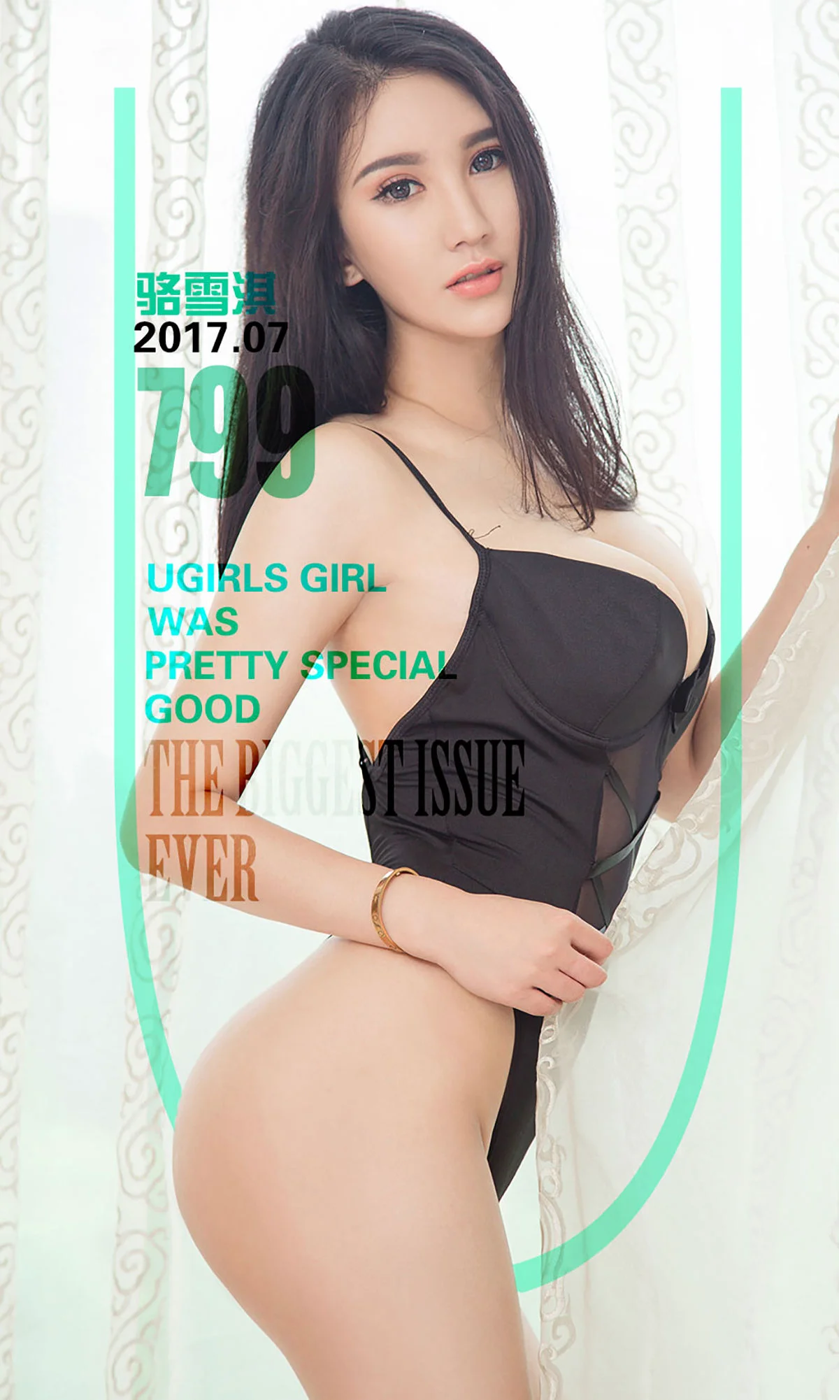 骆雪淇《黑色的魔力》 [尤果圈] No.799 写真集 - 爱照片