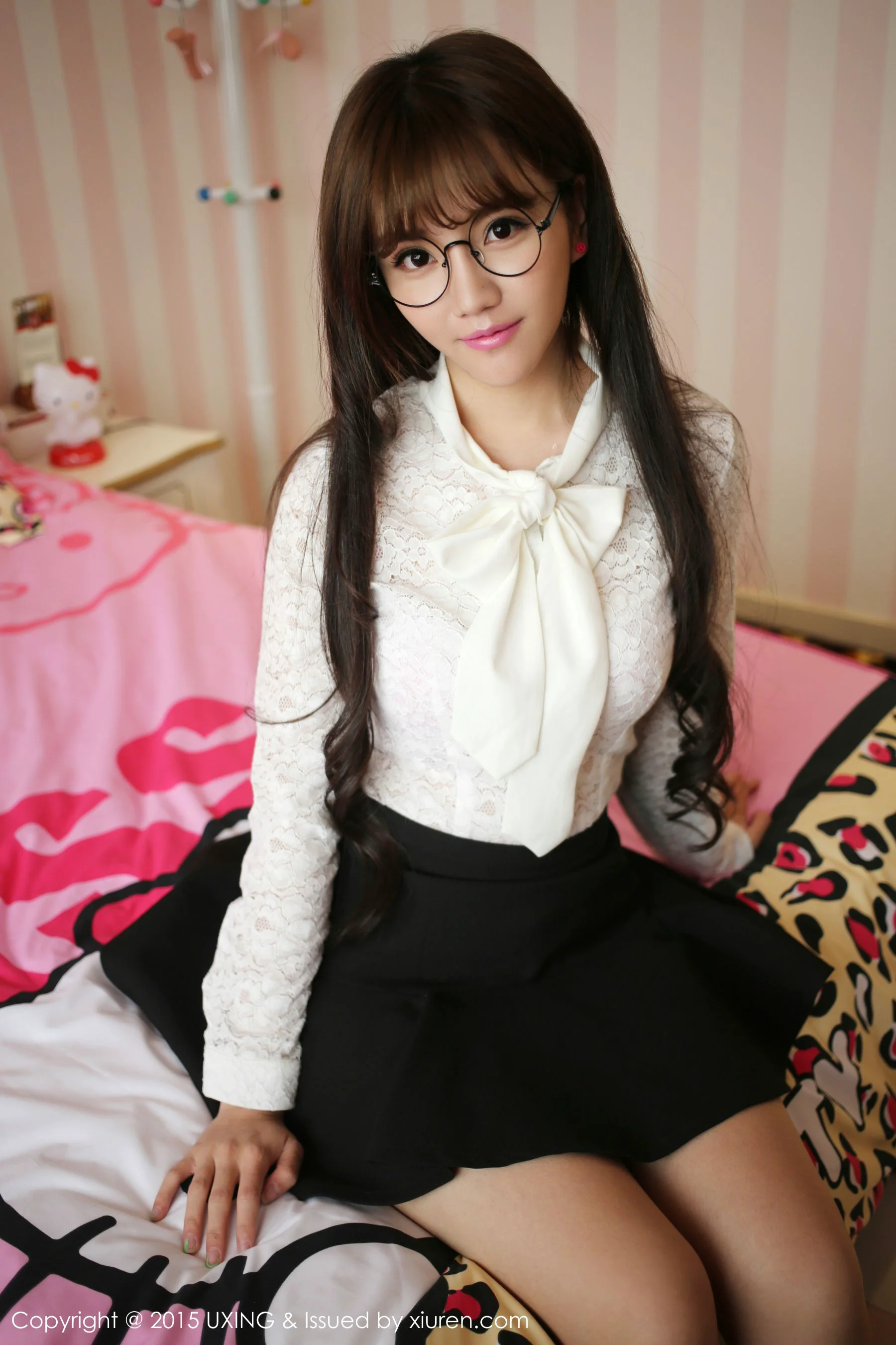 艾西Ashley – 极品清新女神写真集 [UXING优星馆] Vol.007 - 爱照片