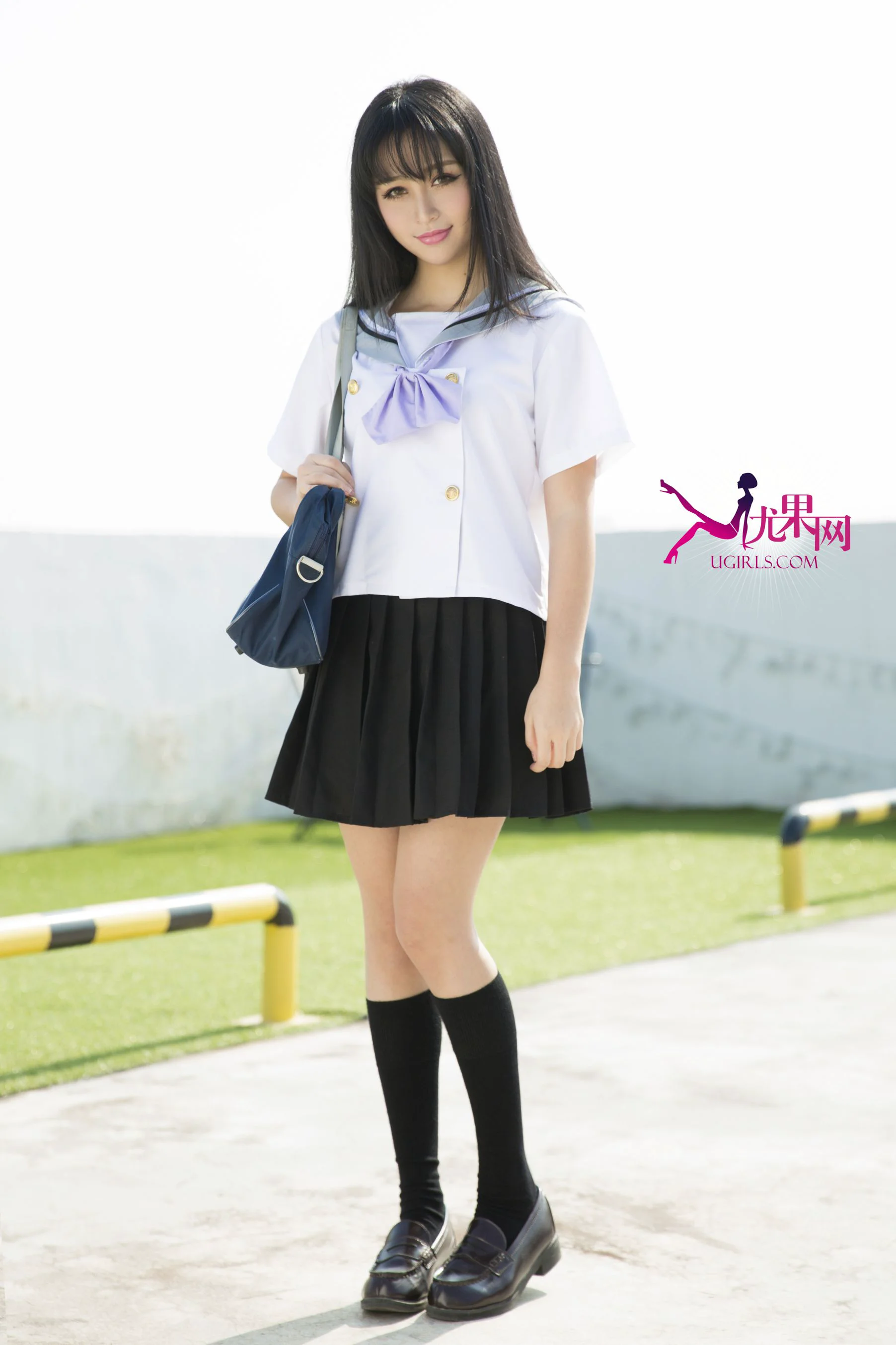 Sora《日系校服少女日志》写真集 [尤果网Ugirls] U142 - 爱照片