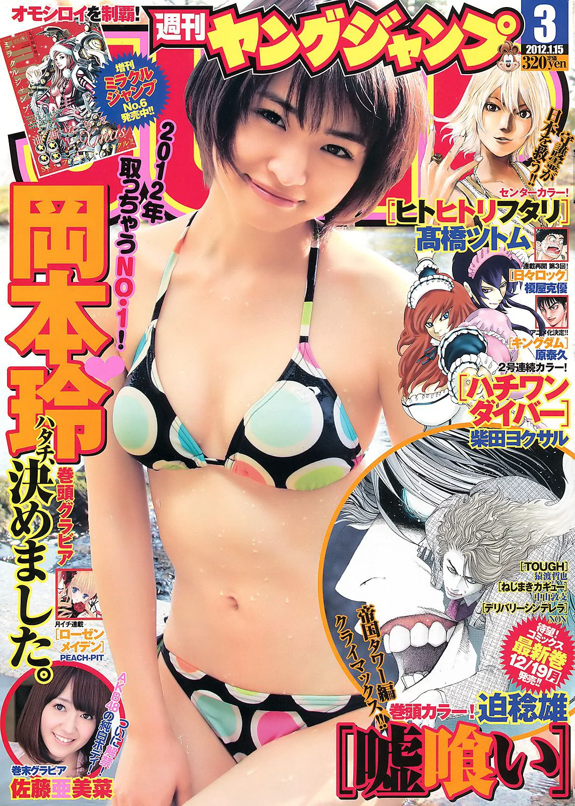 岡本玲 佐藤亜美菜 [Weekly Young Jump] 2012年No.03 写真杂志 - 爱照片