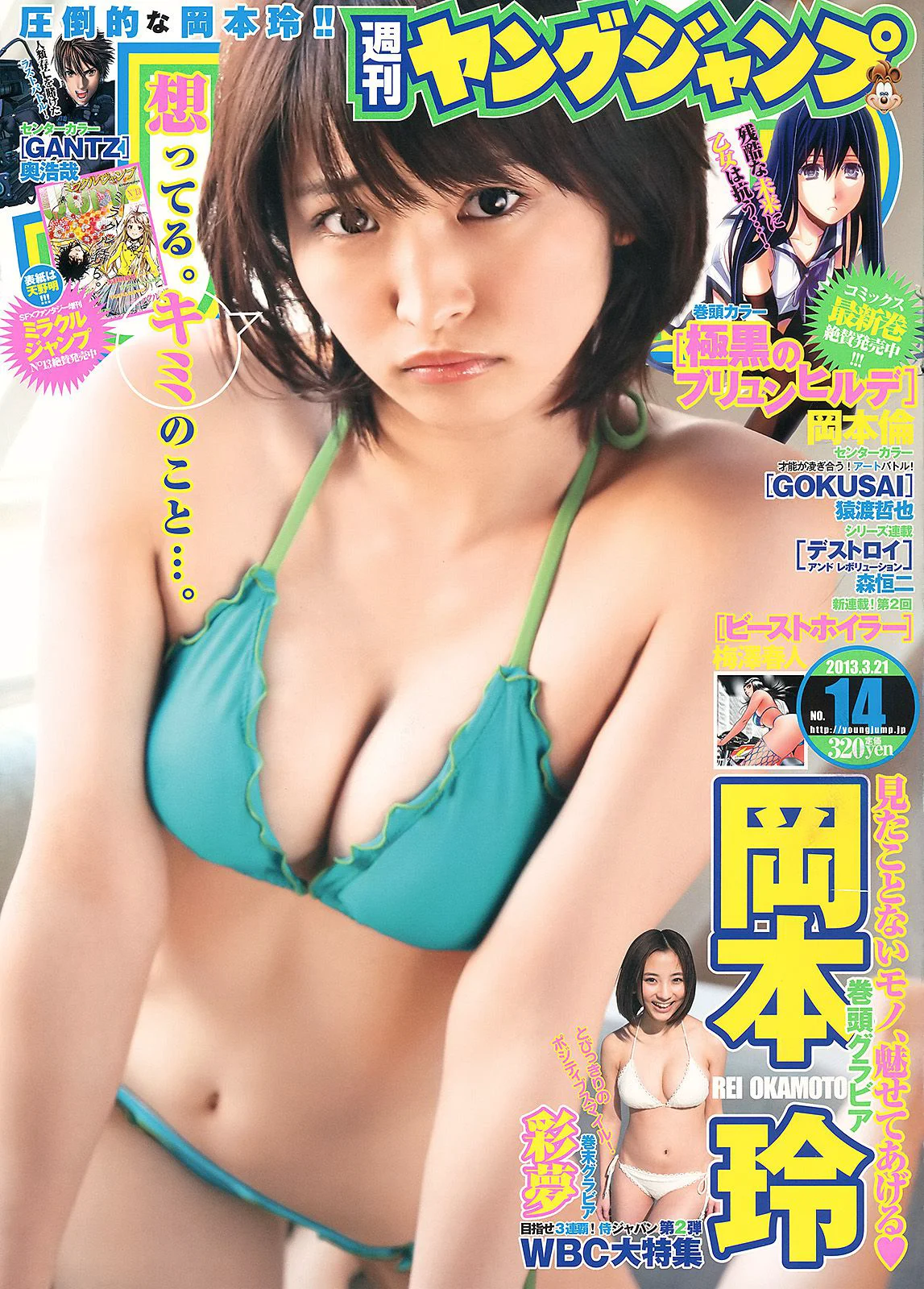岡本玲 彩夢 [Weekly Young Jump] 2013年No.14 写真杂志 - 爱照片