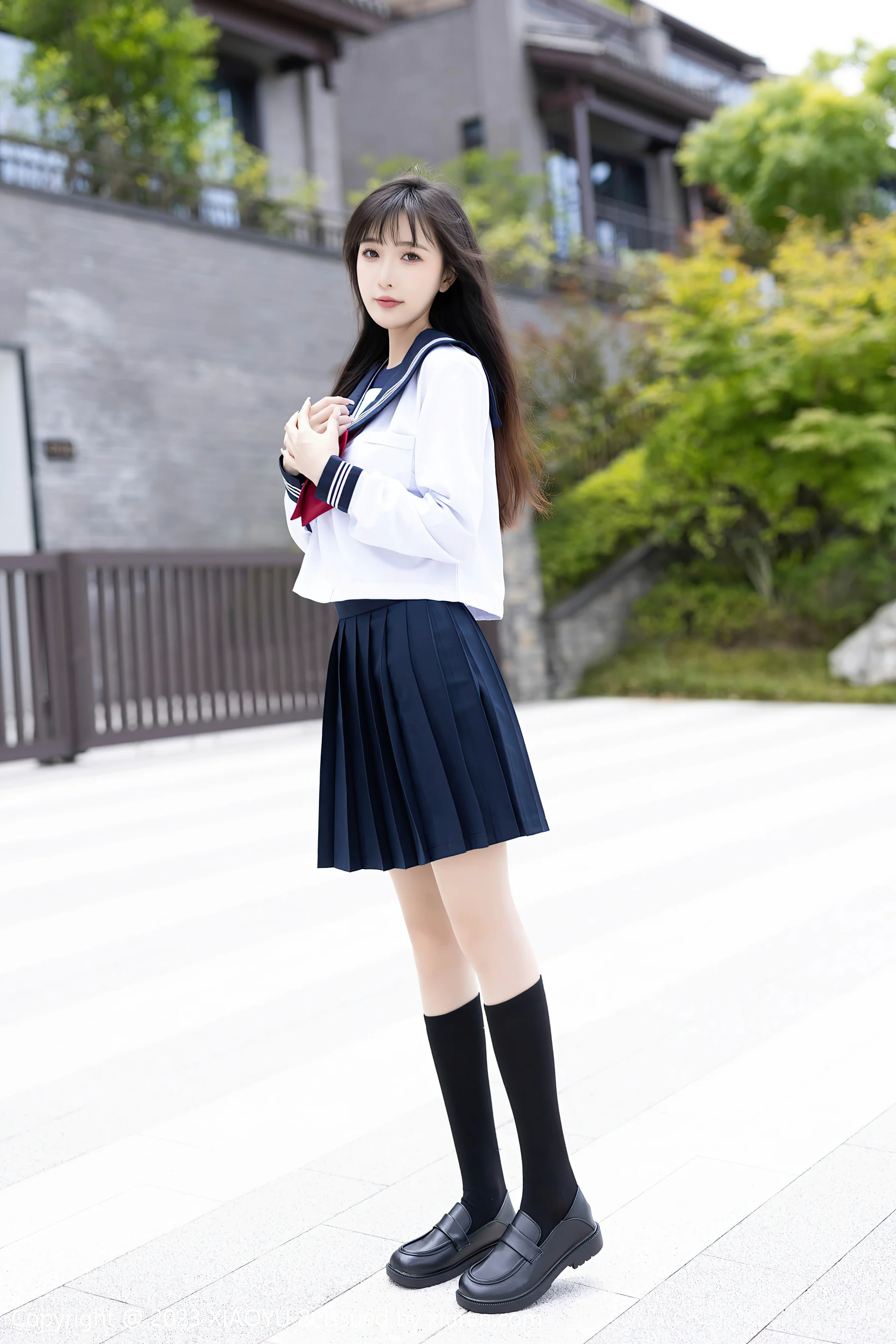 [XIAOYU语画界] VOL.1045 林星阑 制服美腿 - 爱照片
