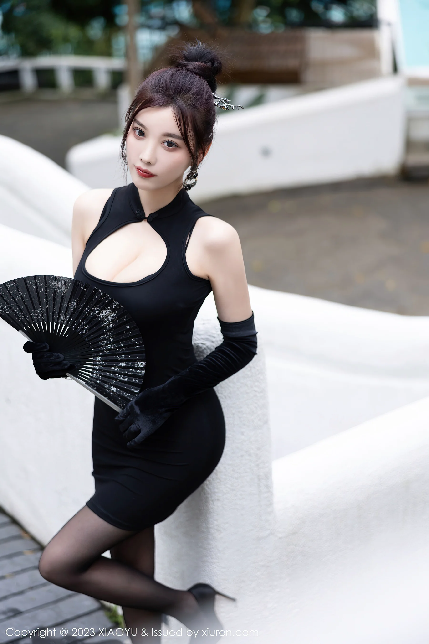 [XIAOYU语画界] VOL.1070 杨晨晨Yome 黑丝美臀 - 爱照片