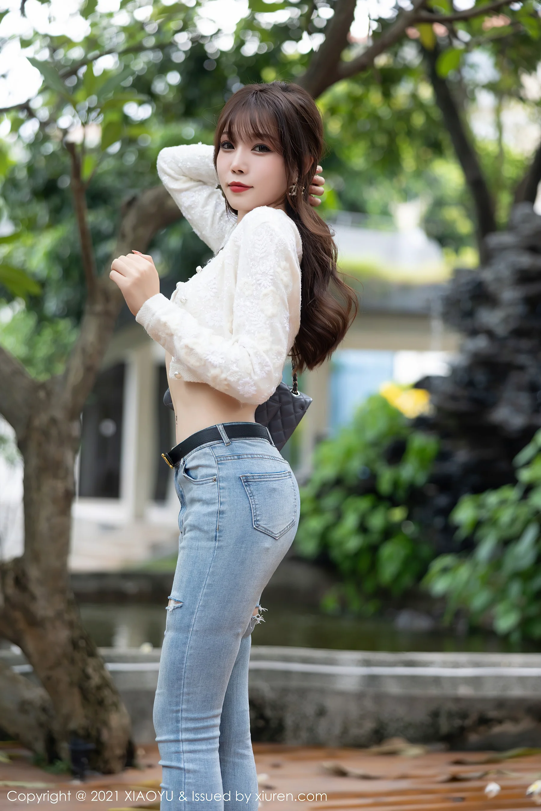 [XIAOYU语画界] VOL.627 芝芝Booty 女神牛仔私房写真 - 爱照片