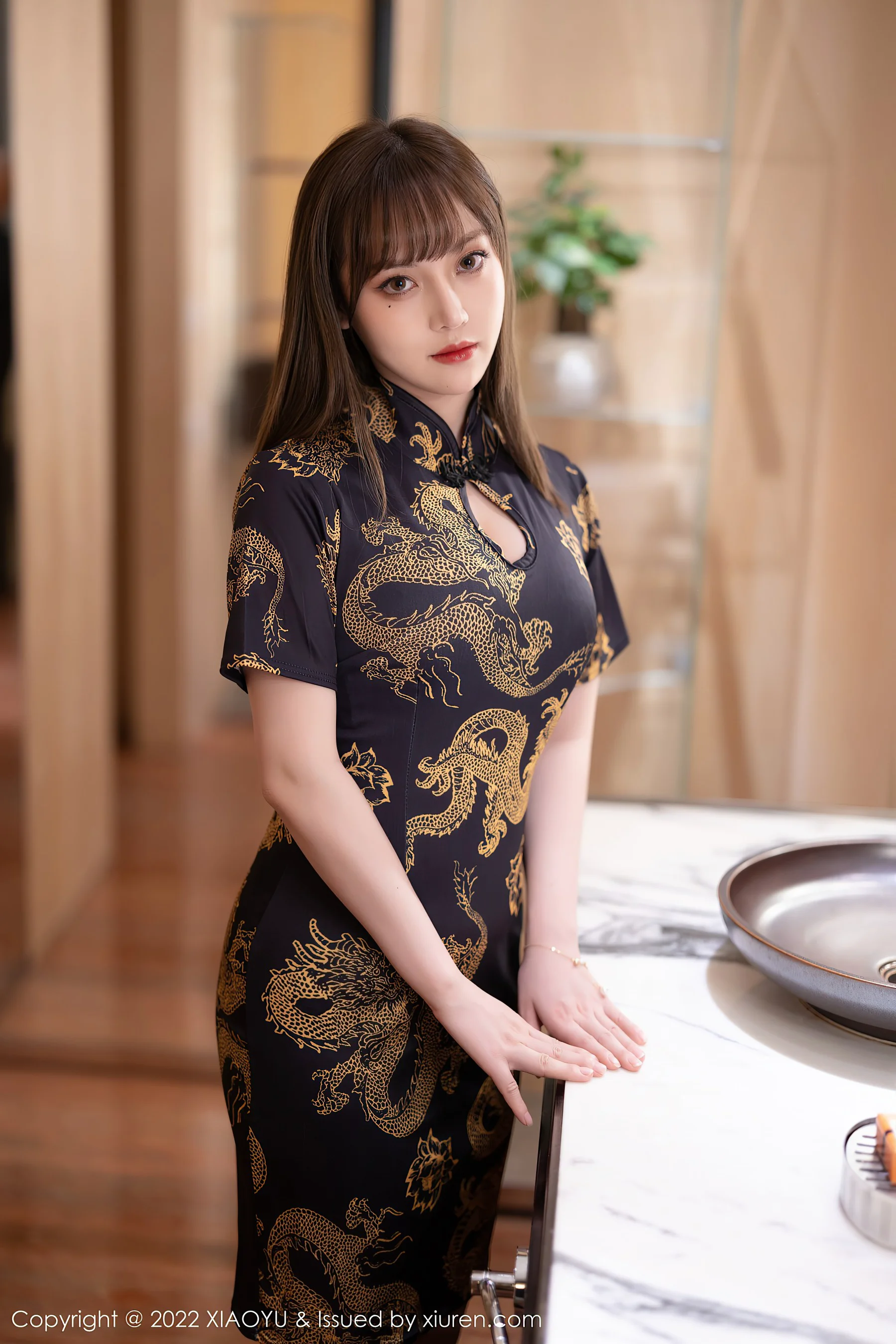 [XIAOYU语画界] VOL.707 豆瓣酱 美腿旗袍 - 爱照片