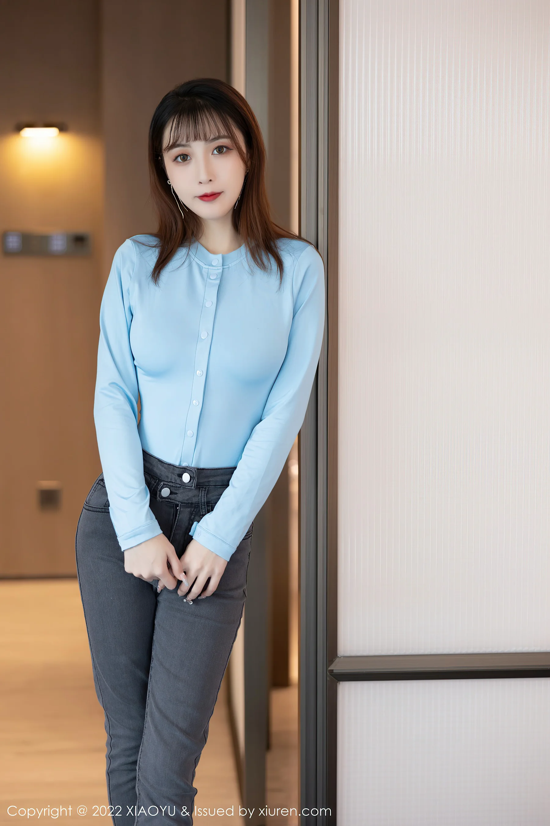 [XIAOYU语画界] VOL.731 林星阑 美腿牛仔裤 - 爱照片