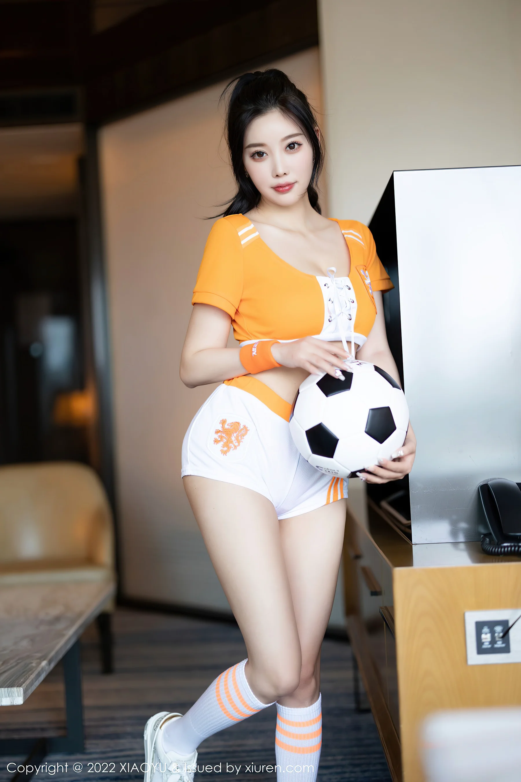 [XIAOYU语画界] VOL.907 杨晨晨Yome 足球美腿 - 爱照片