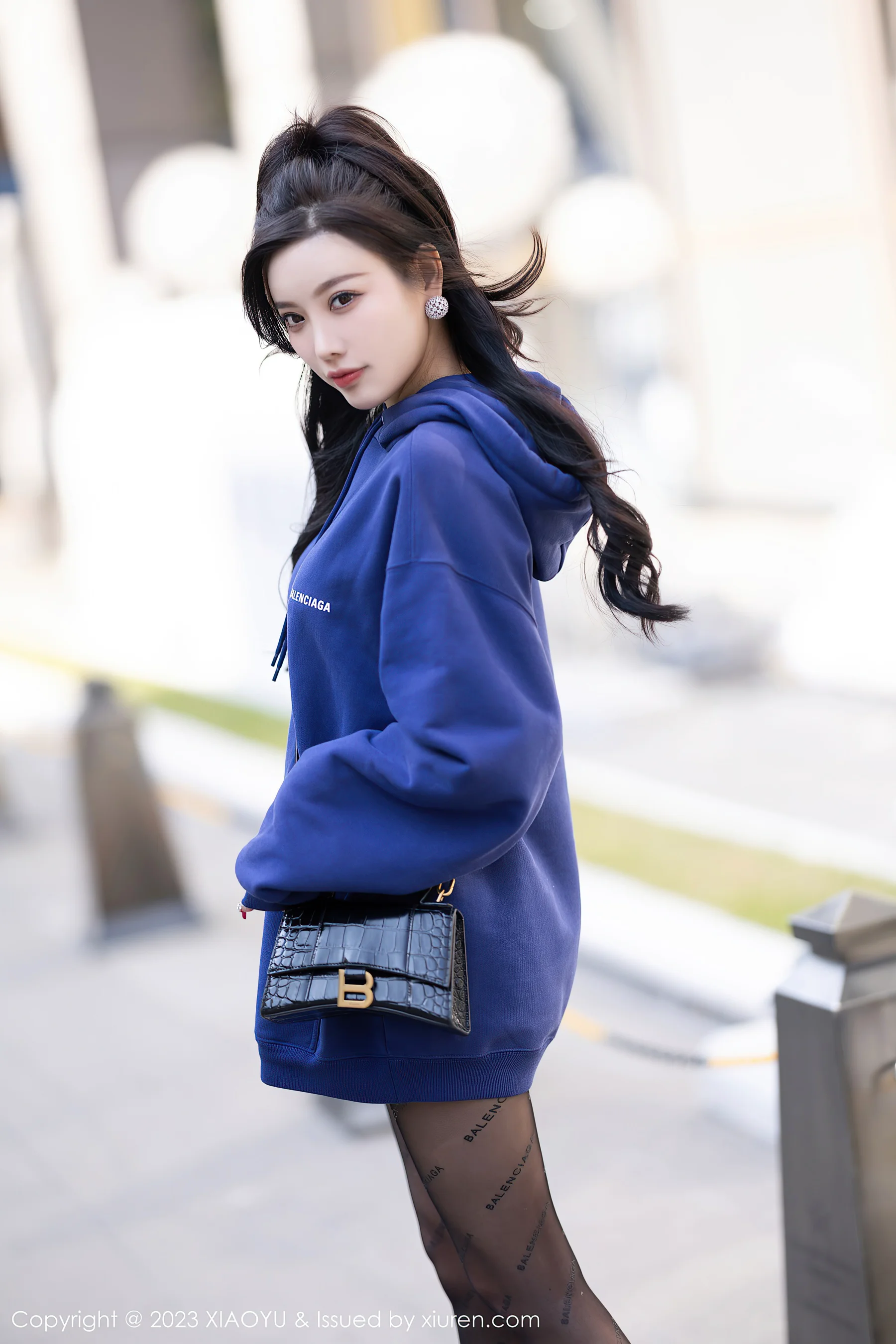 [XIAOYU语画界] VOL.946 杨晨晨Yome 黑丝美臀 - 爱照片