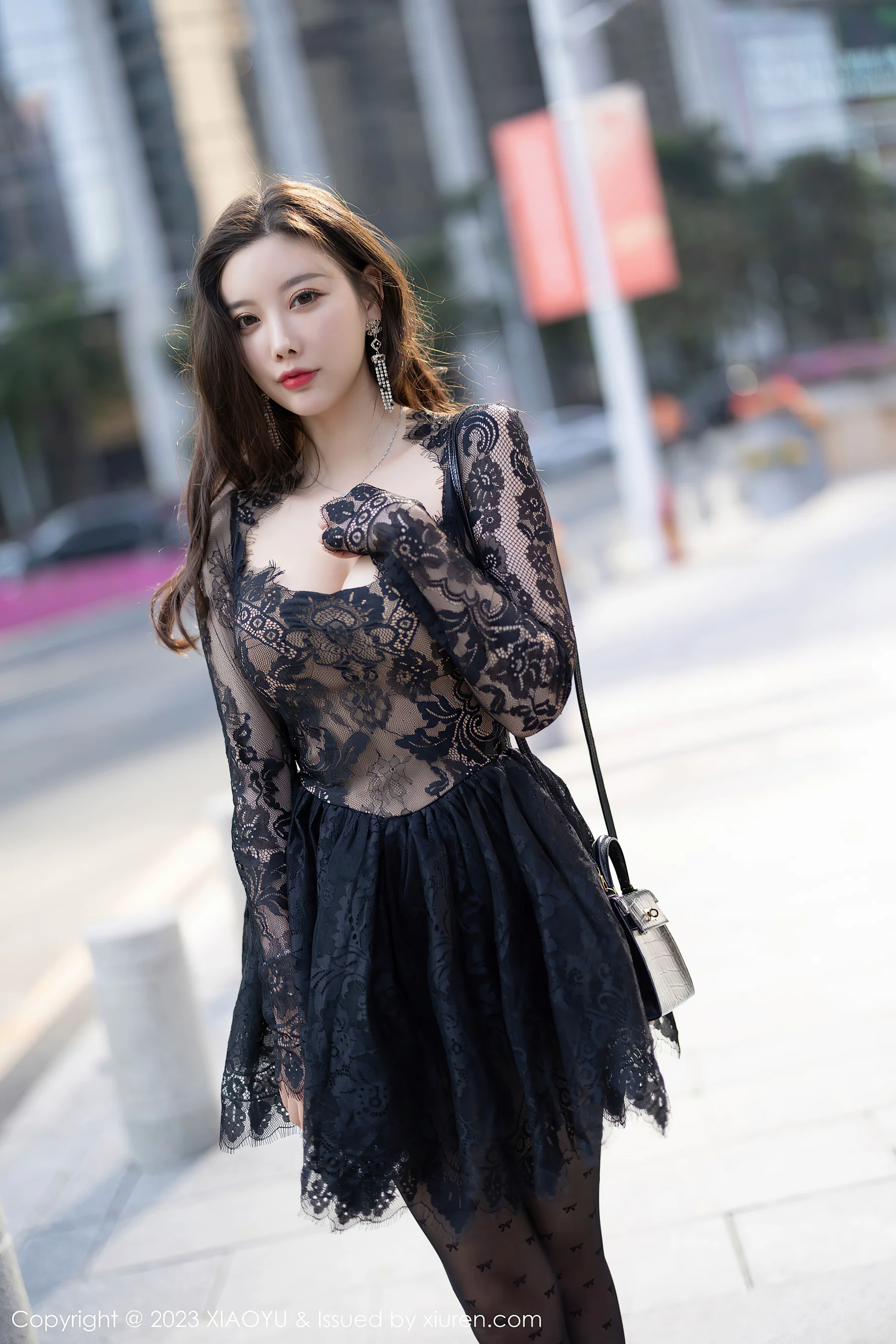 [XIAOYU语画界] VOL.988 杨晨晨Yome 黑丝美臀 - 爱照片