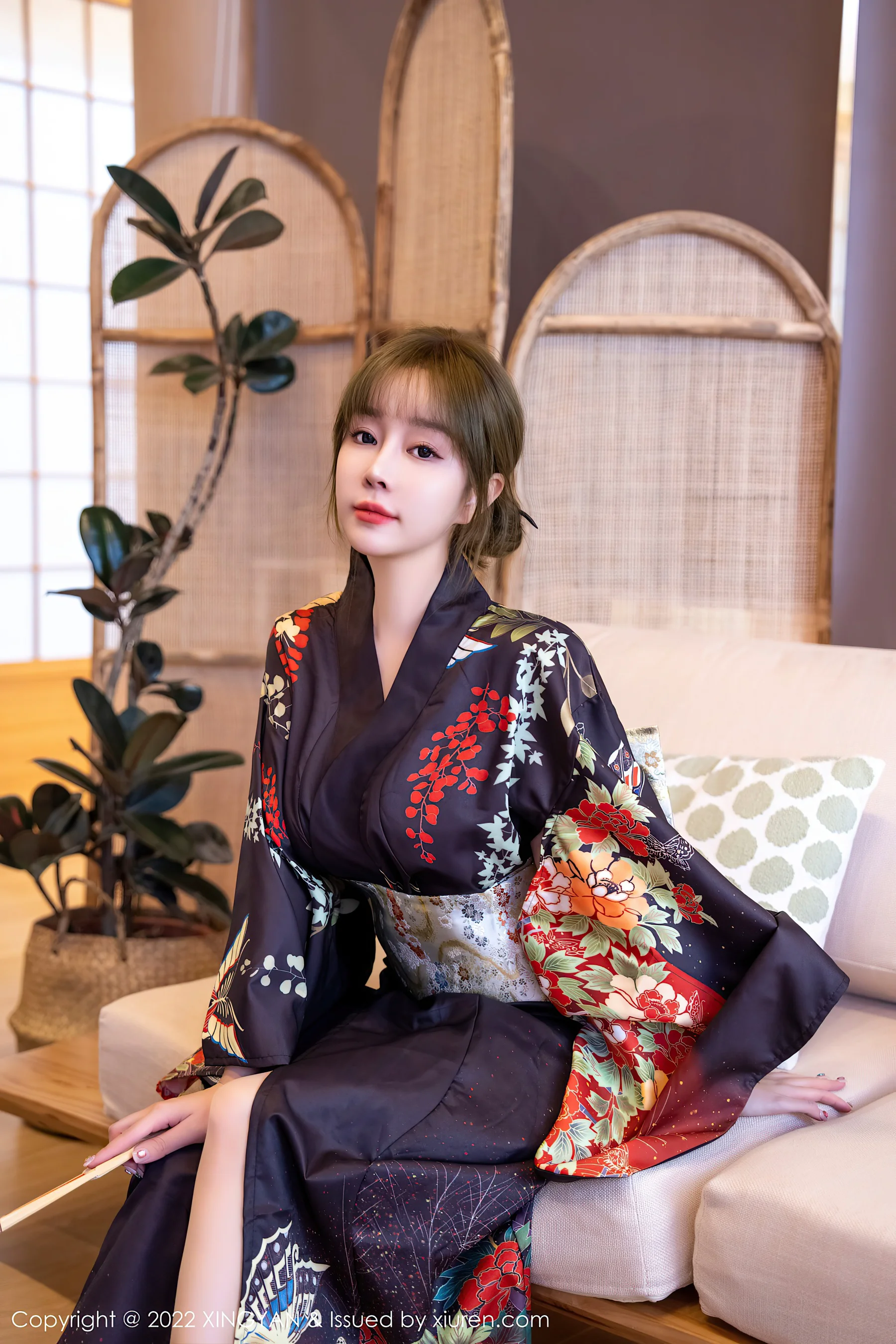 [XINGYAN星颜社] VOL.154 王雨纯 和服美臀 - 爱照片
