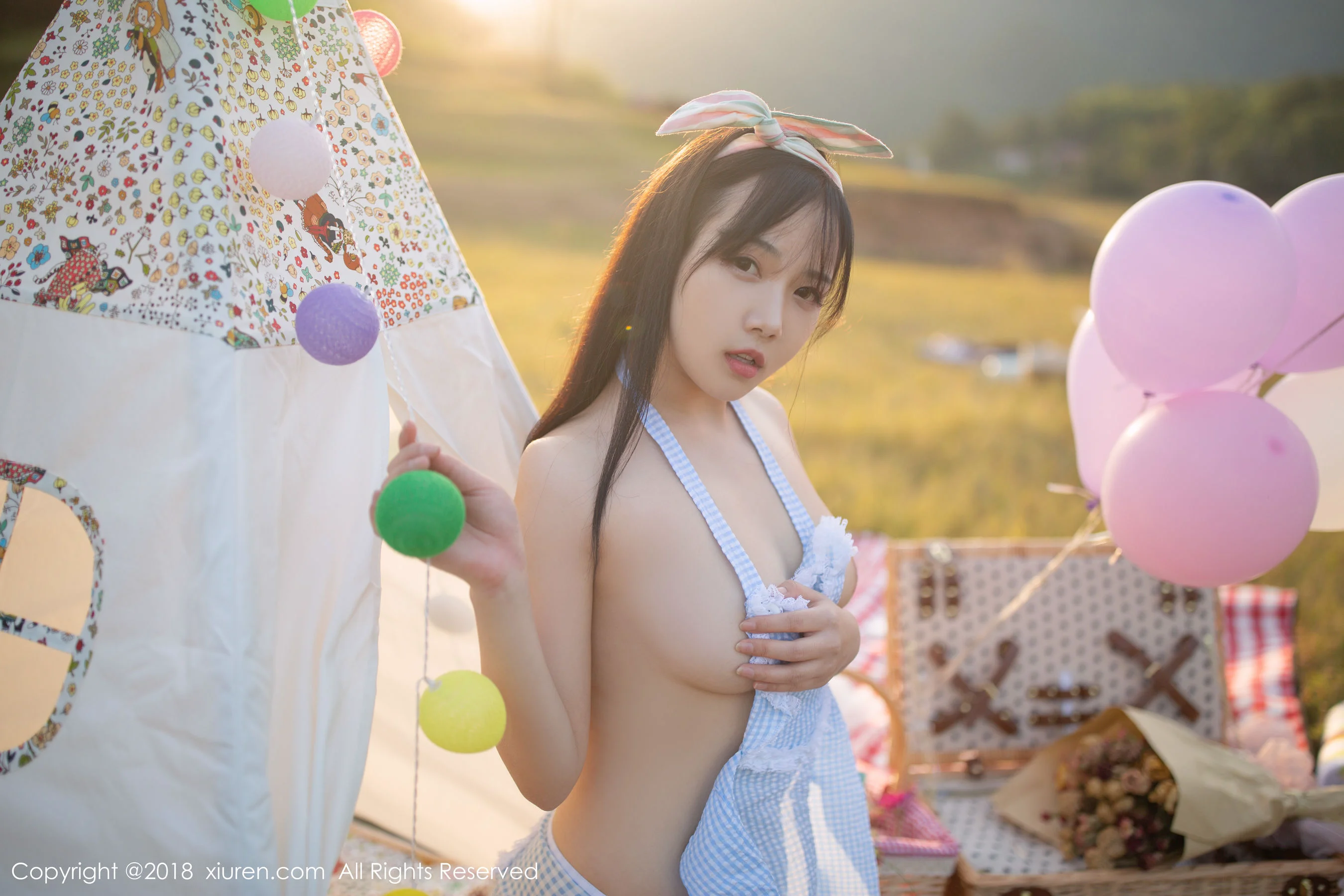 徐微微mia《夕阳下的性感与浪漫》 [秀人XIUREN] No.1207 写真集 - 爱照片