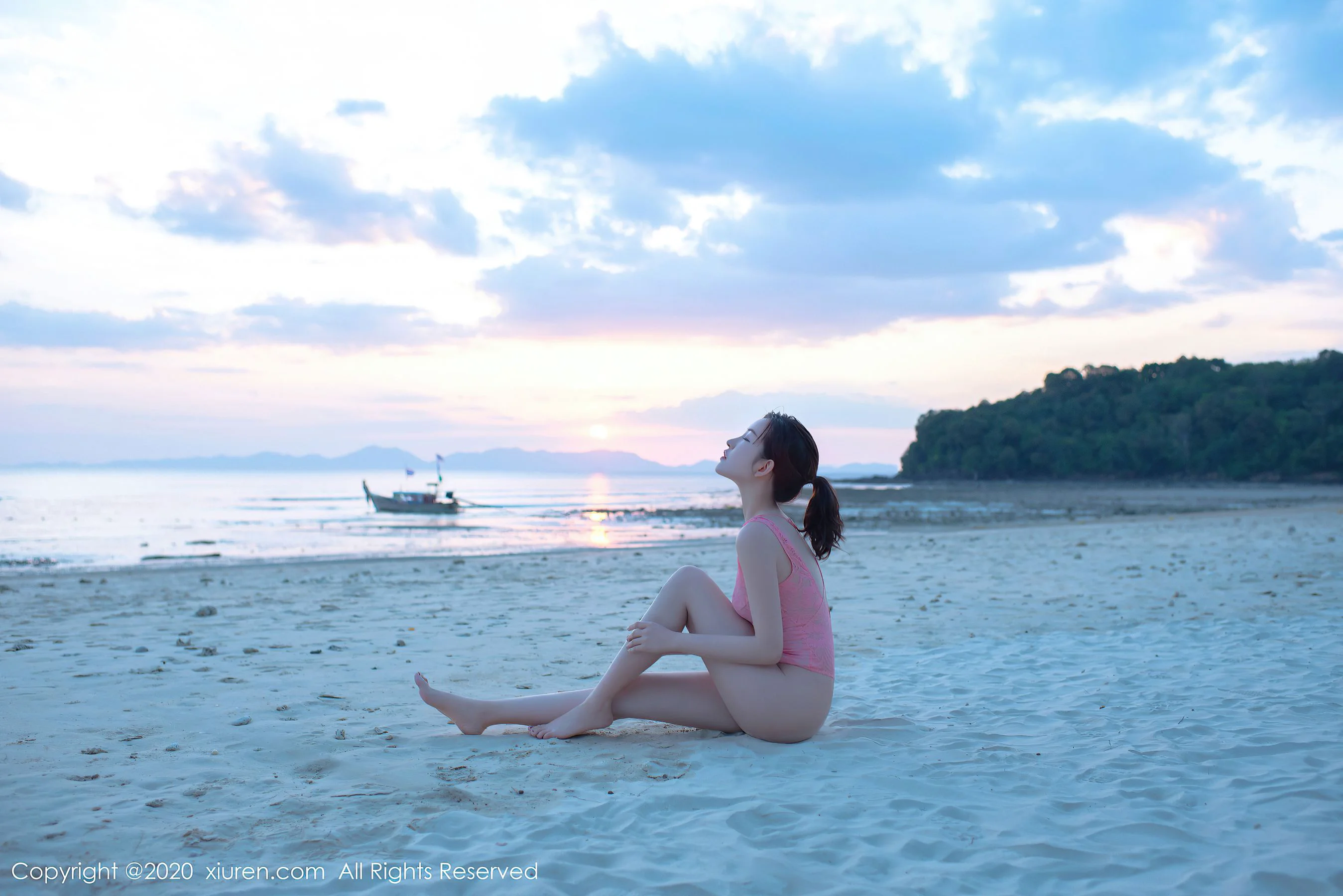 [秀人XIUREN] No.2340 沈梦瑶 – 海边写真 - 爱照片