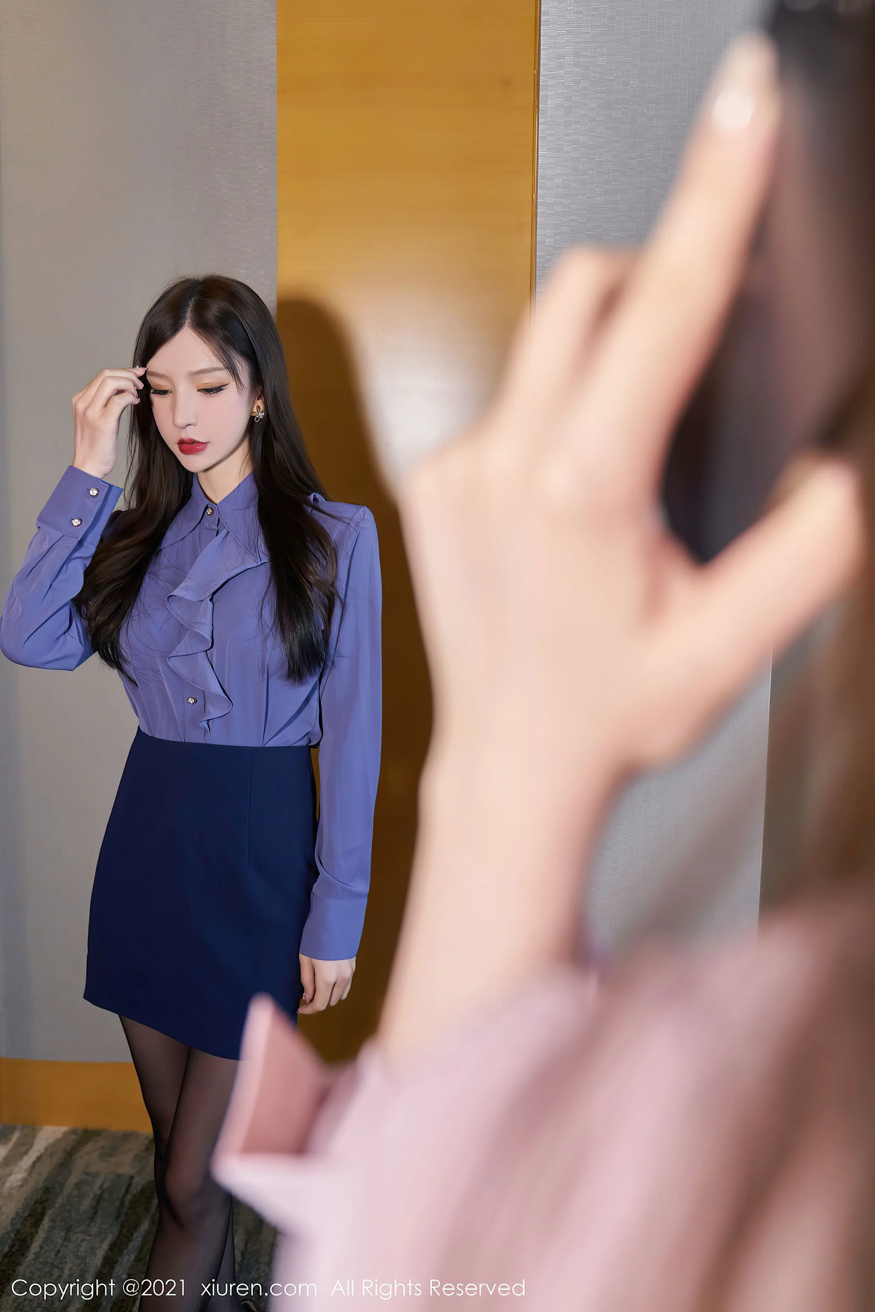 [秀人XIUREN] No.3618 韩静安&周于希Sandy – 业务谈判 剧情写真 - 爱照片