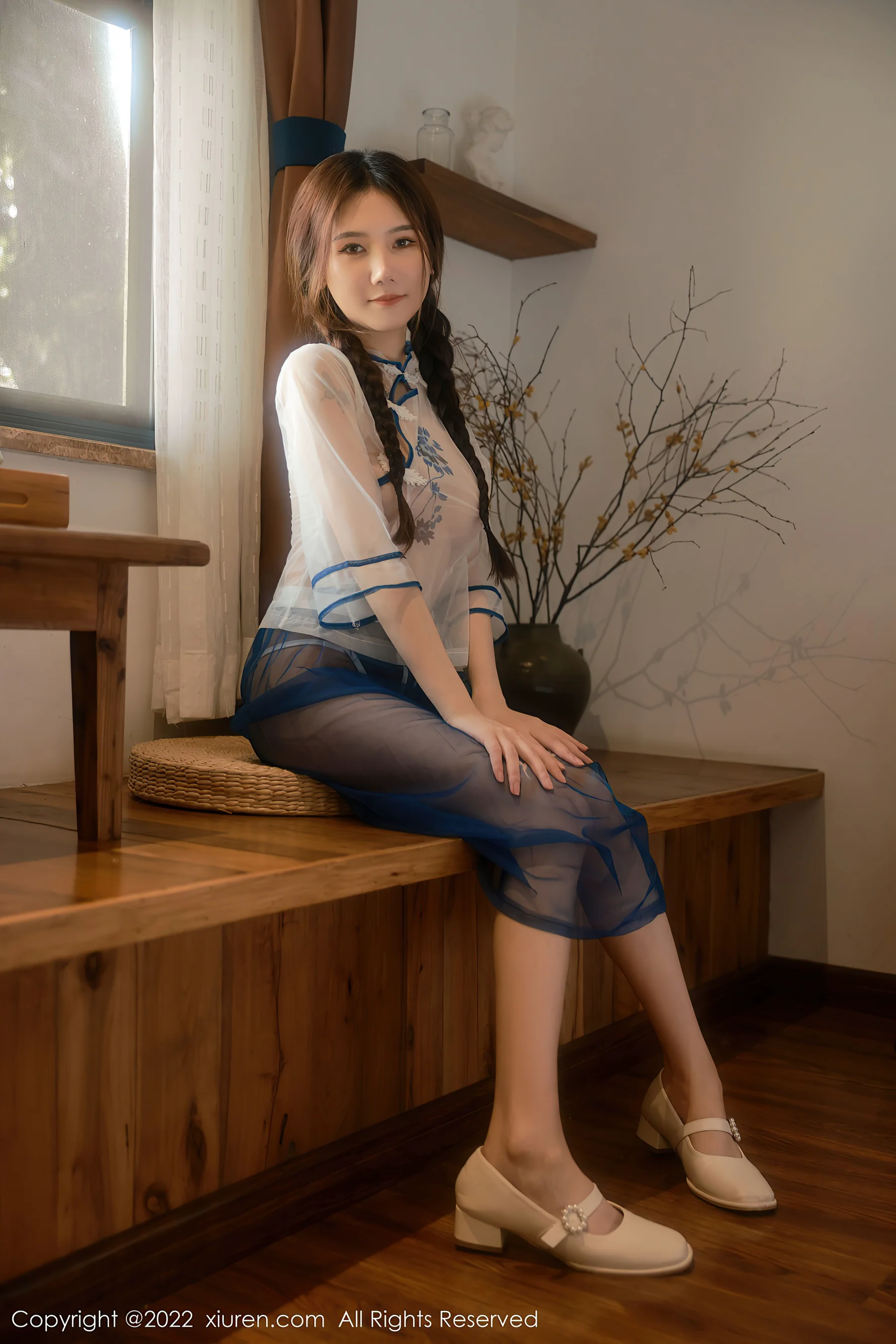 [XiuRen秀人网] No.5287 古月小同学 古装美腿 - 爱照片