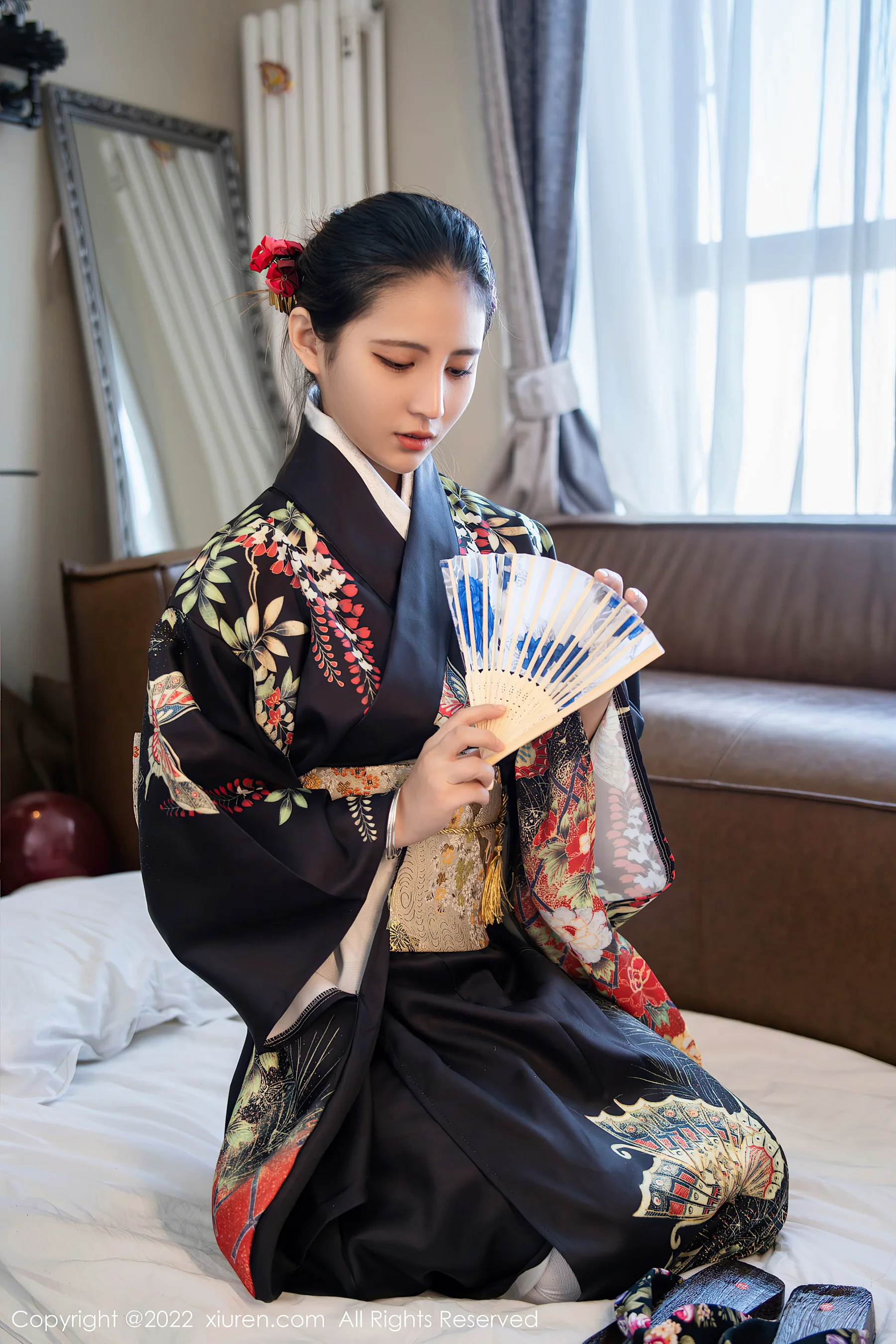[XiuRen秀人网] No.5309 久久Aimee 和服美臀 - 爱照片