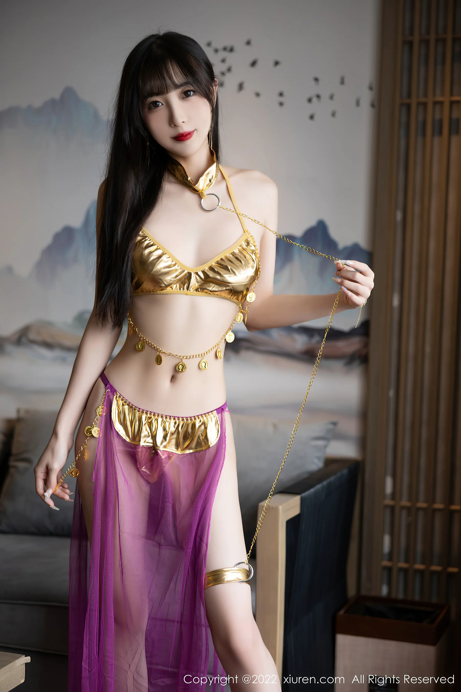 [XiuRen秀人网] No.5901 林星阑 比基尼美腿 - 爱照片