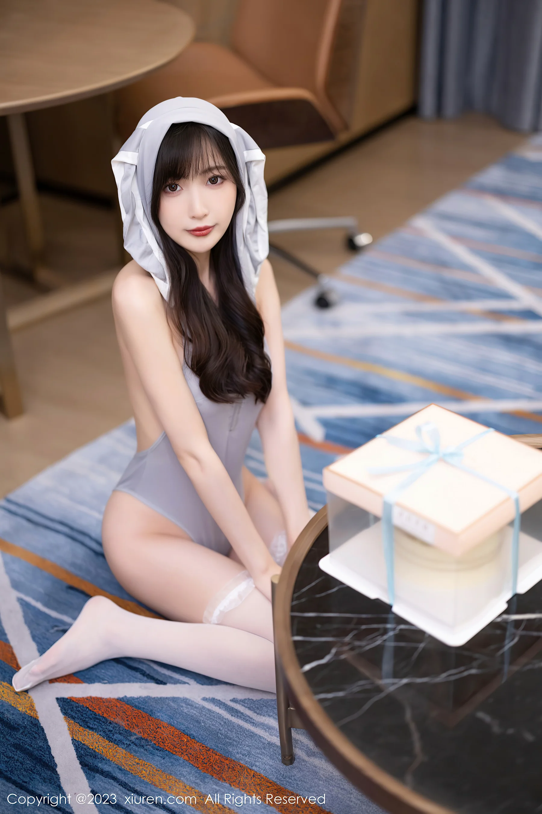 [XiuRen秀人网] No.6762 林星阑 丝袜美腿 - 爱照片