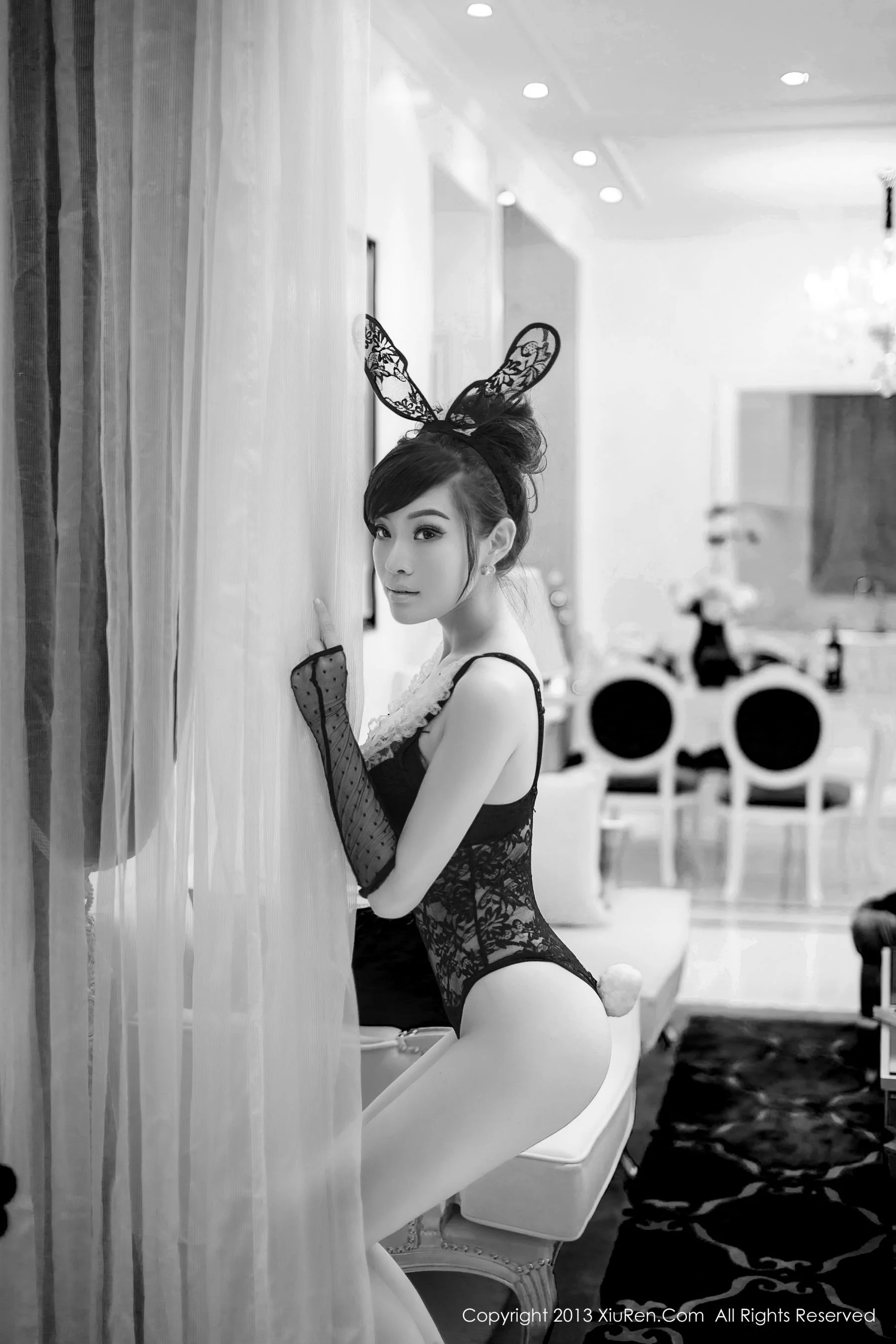 容容容Alice《蕾丝兔女郎》 [秀人网XiuRen] No.041 写真集 - 爱照片