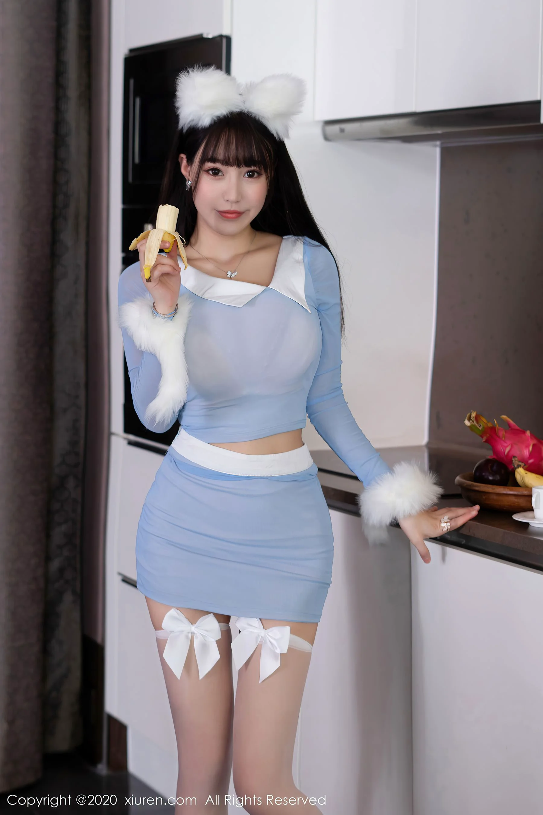 [秀人XiuRen] No.2546 朱可儿Flower – 精致的制服装扮 - 爱照片