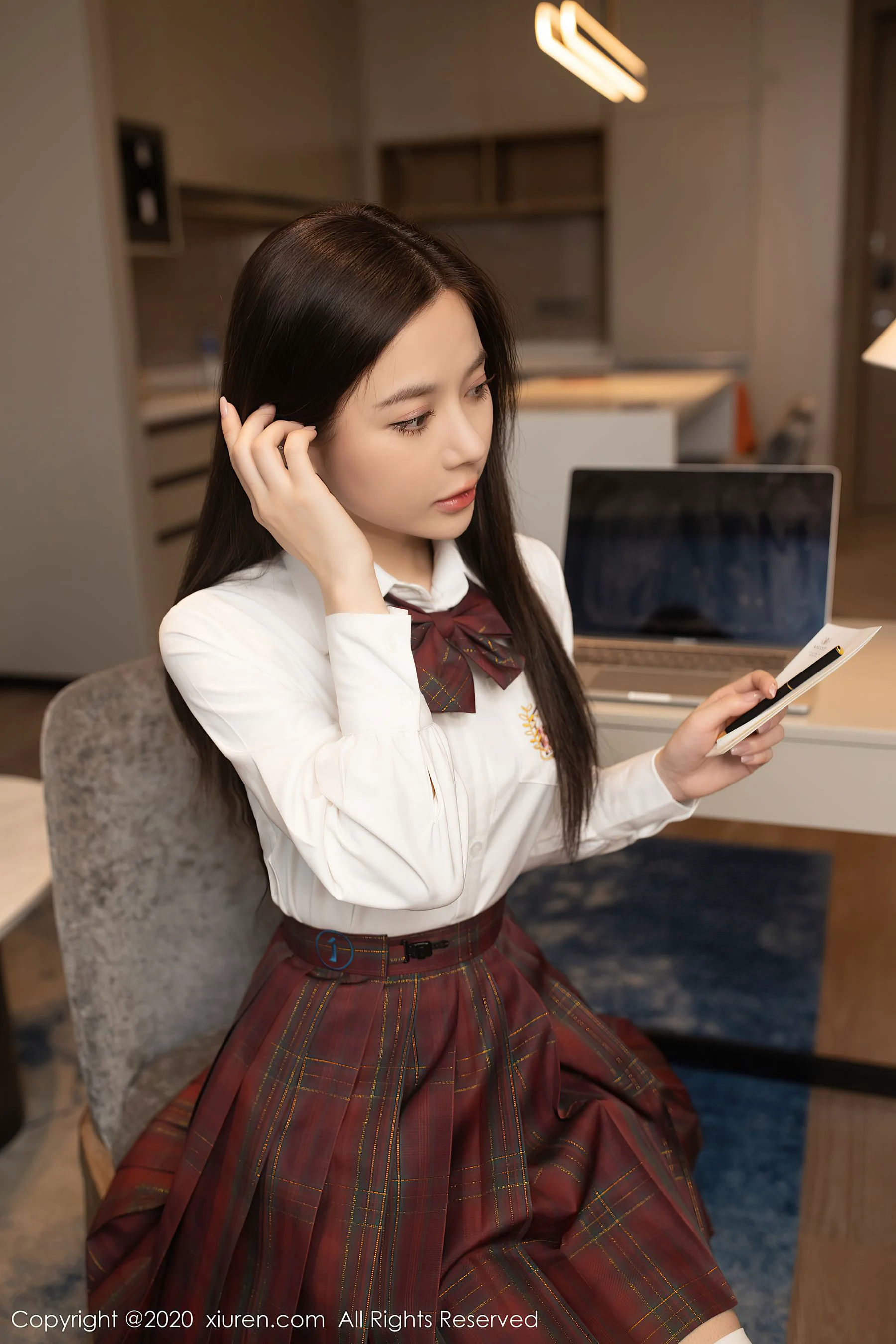 [秀人XiuRen] No.2904 鱼子酱Fish – 主题为学妹的便利贴游戏 - 爱照片