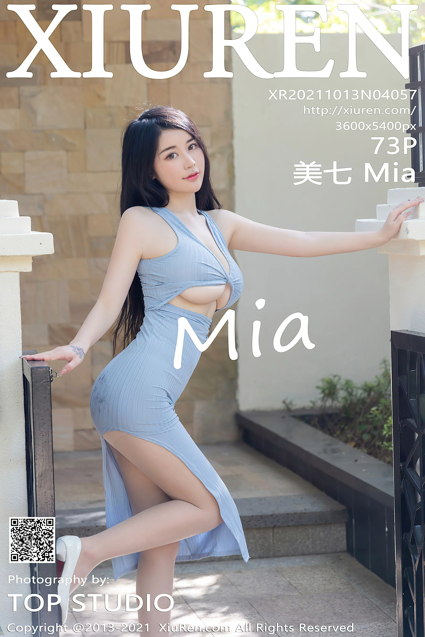 [XiuRen秀人网] No.4057 美七Mia 丰满美胸 - 爱照片