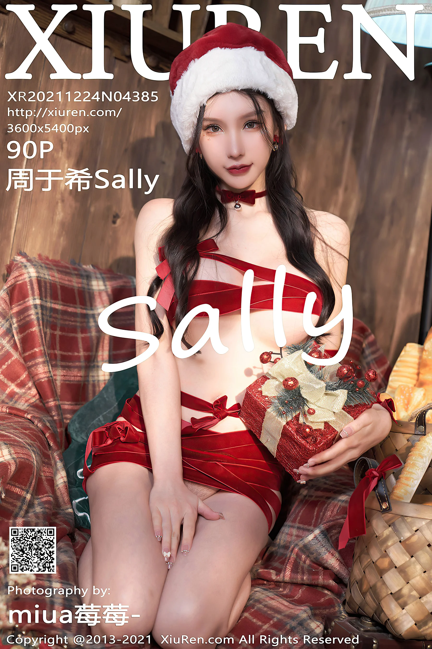 [XiuRen秀人网] No.4385 周于希Sally 圣诞主题 - 爱照片