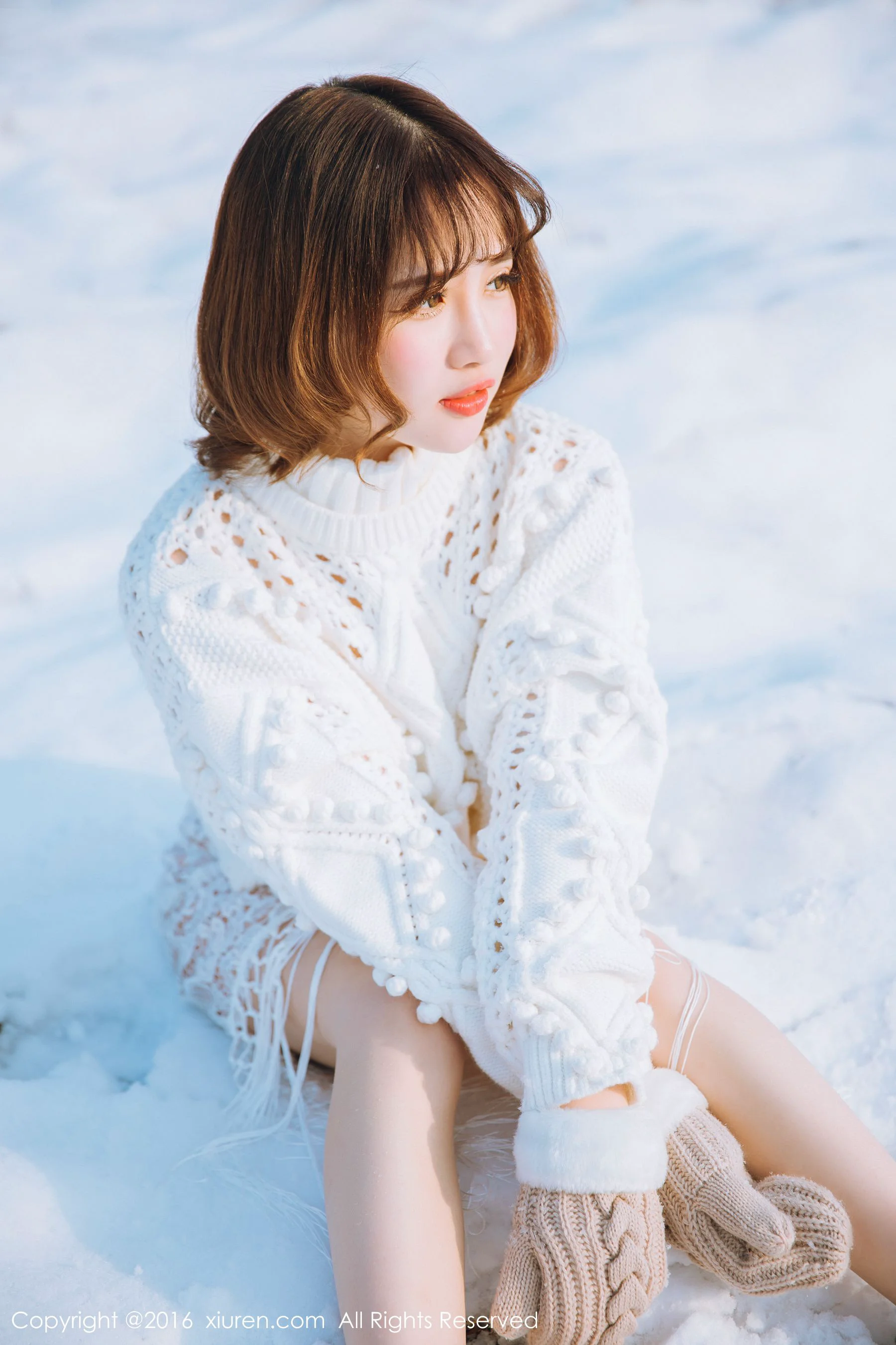 徐cake《新春雪景套图》 [秀人网XiuRen] No.484 写真集 - 爱照片