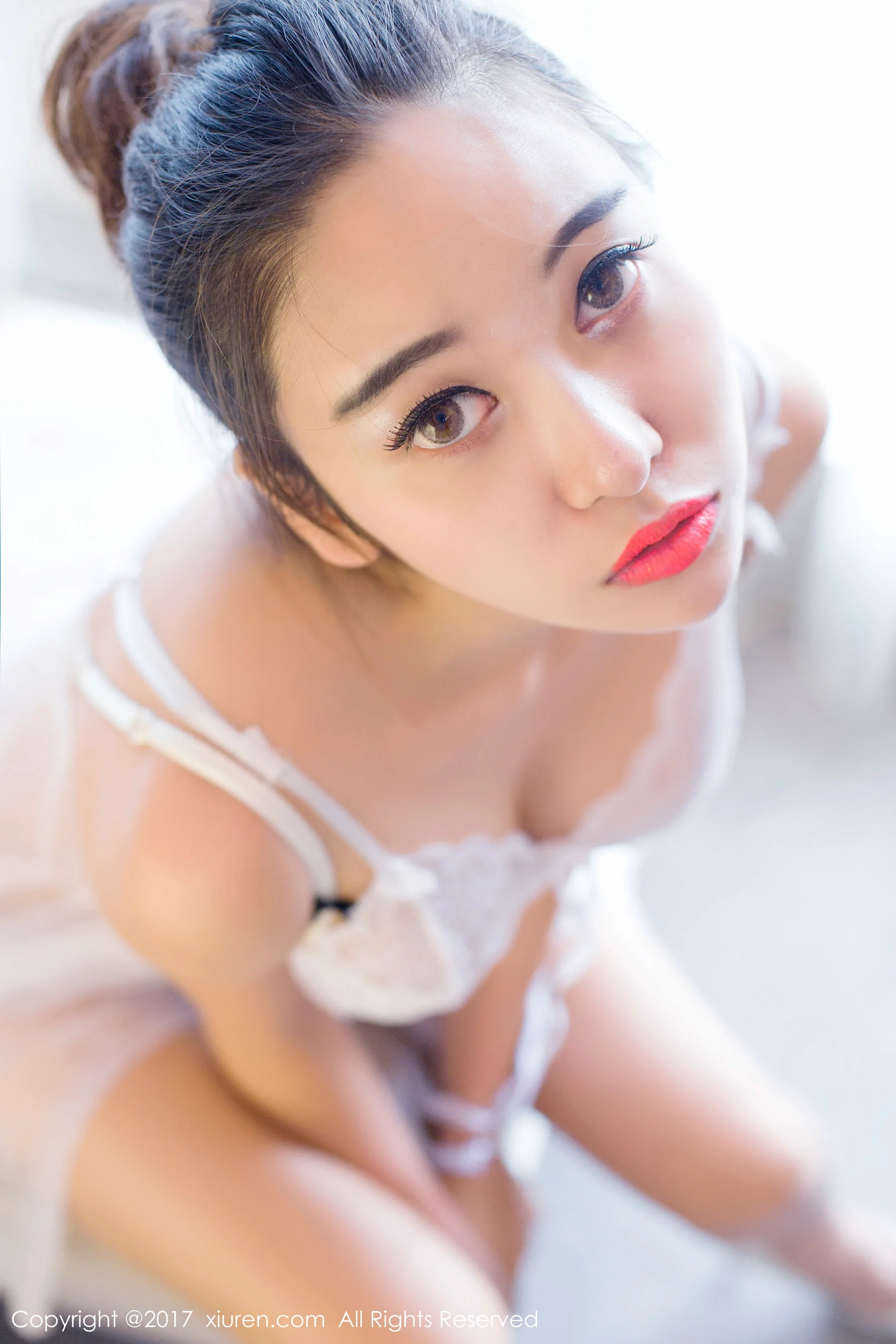 李梓熙《蕾丝睡衣+露半球死库水》 [秀人XiuRen] NO.849 写真集 - 爱照片