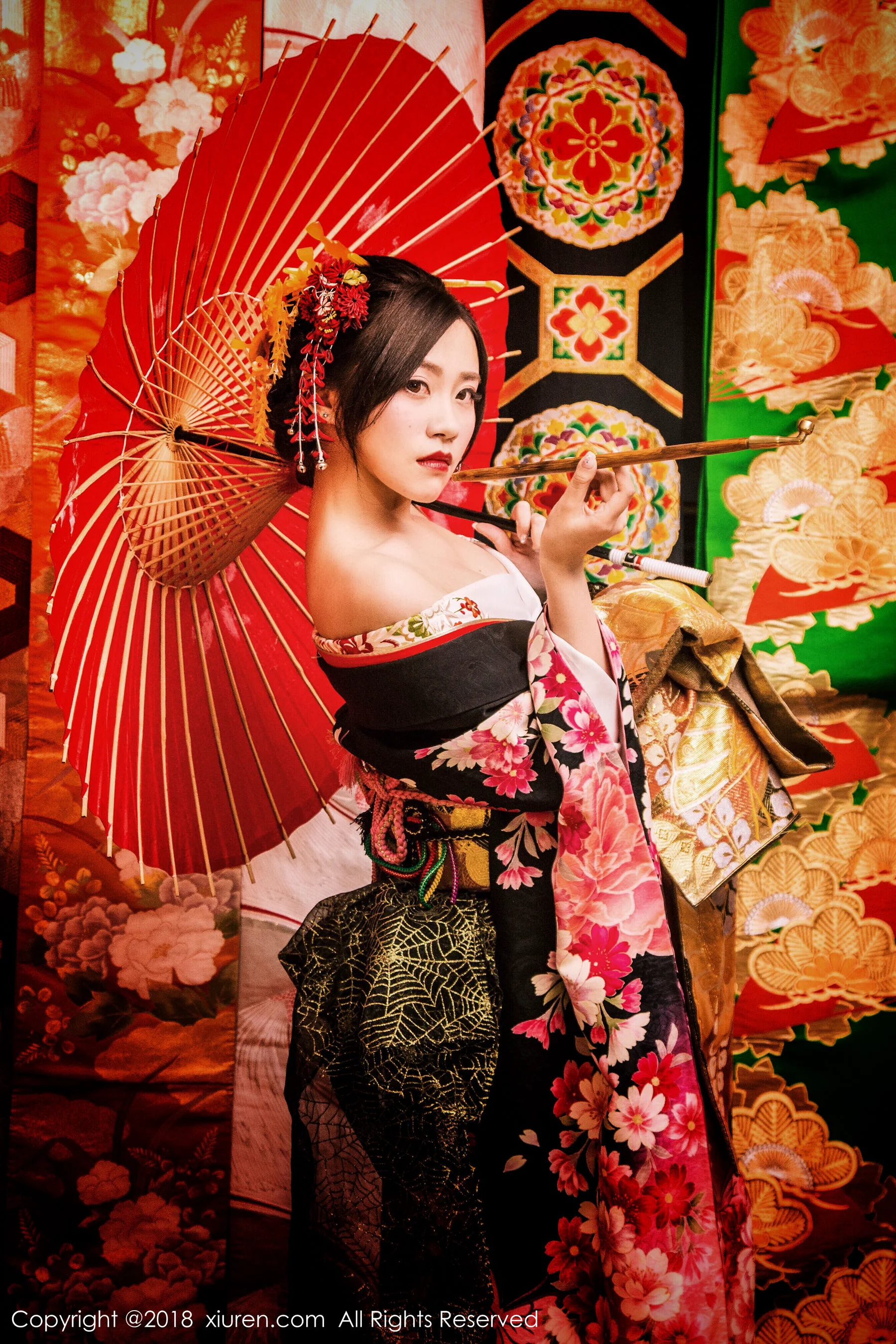 许诺Sabrina《花魁》 [秀人XiuRen] No.930 写真集 - 爱照片