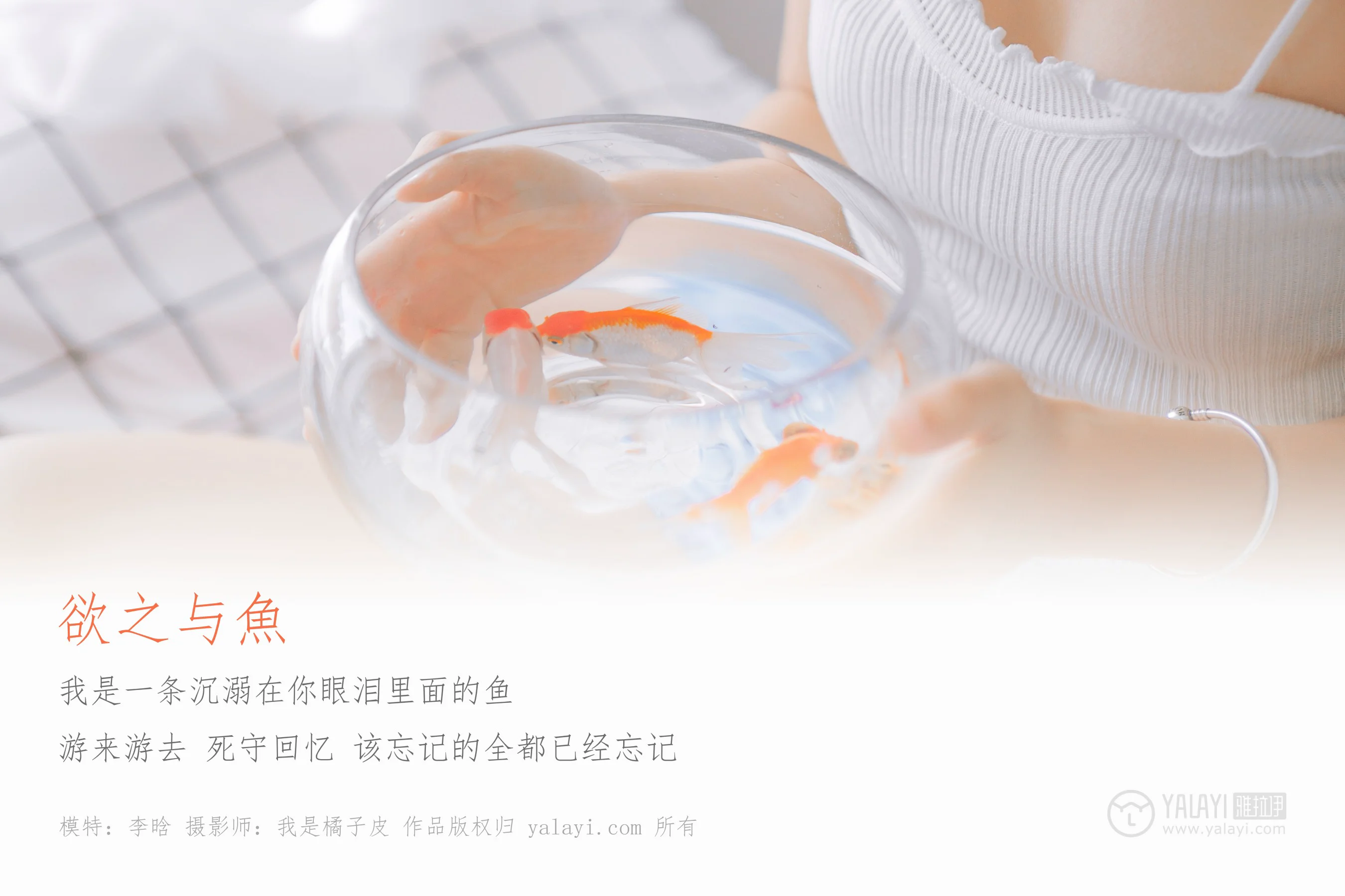 [YALAYI雅拉伊] NO.091 欲之与魚 李晗 - 爱照片