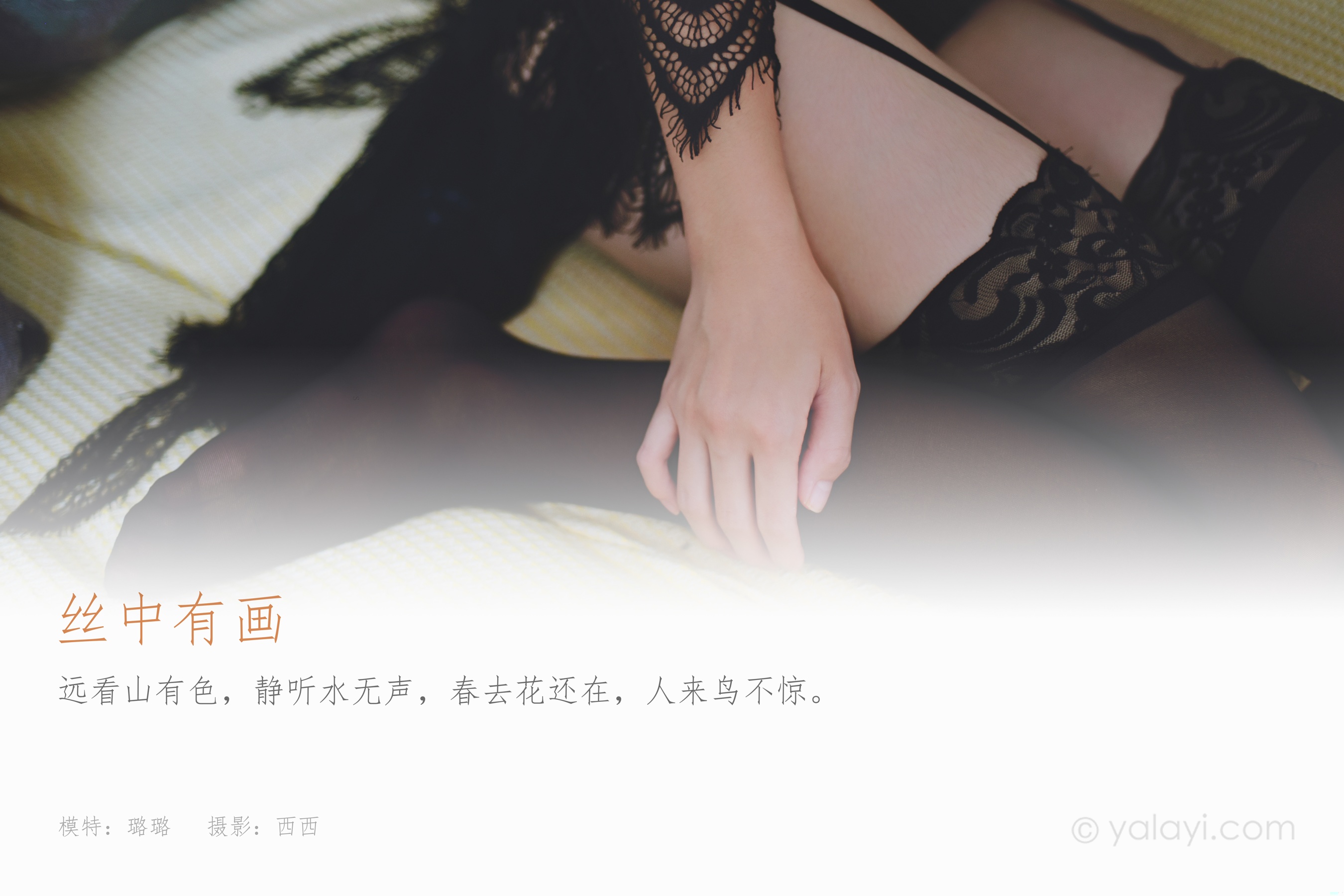 [YALAYI雅拉伊] 2023.11.16 NO.1086 丝中有画 璐璐 - 爱照片
