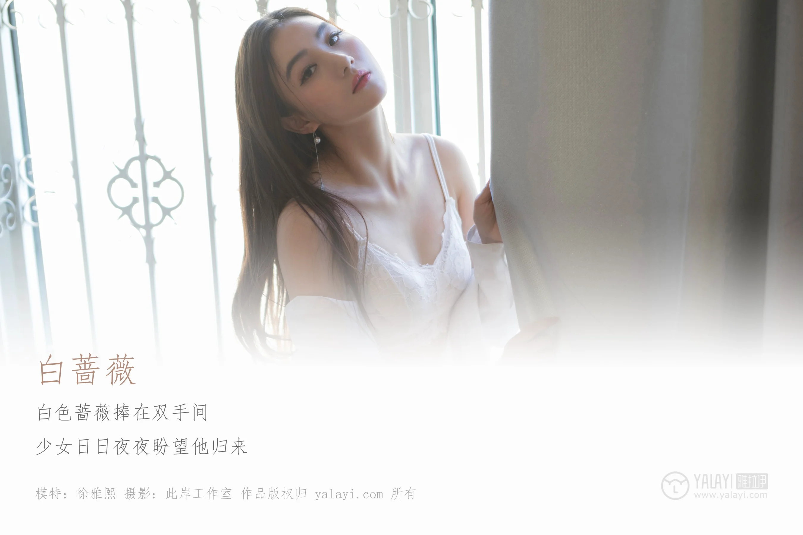 [YALAYI雅拉伊] NO.252 白蔷薇 徐雅熙 - 爱照片
