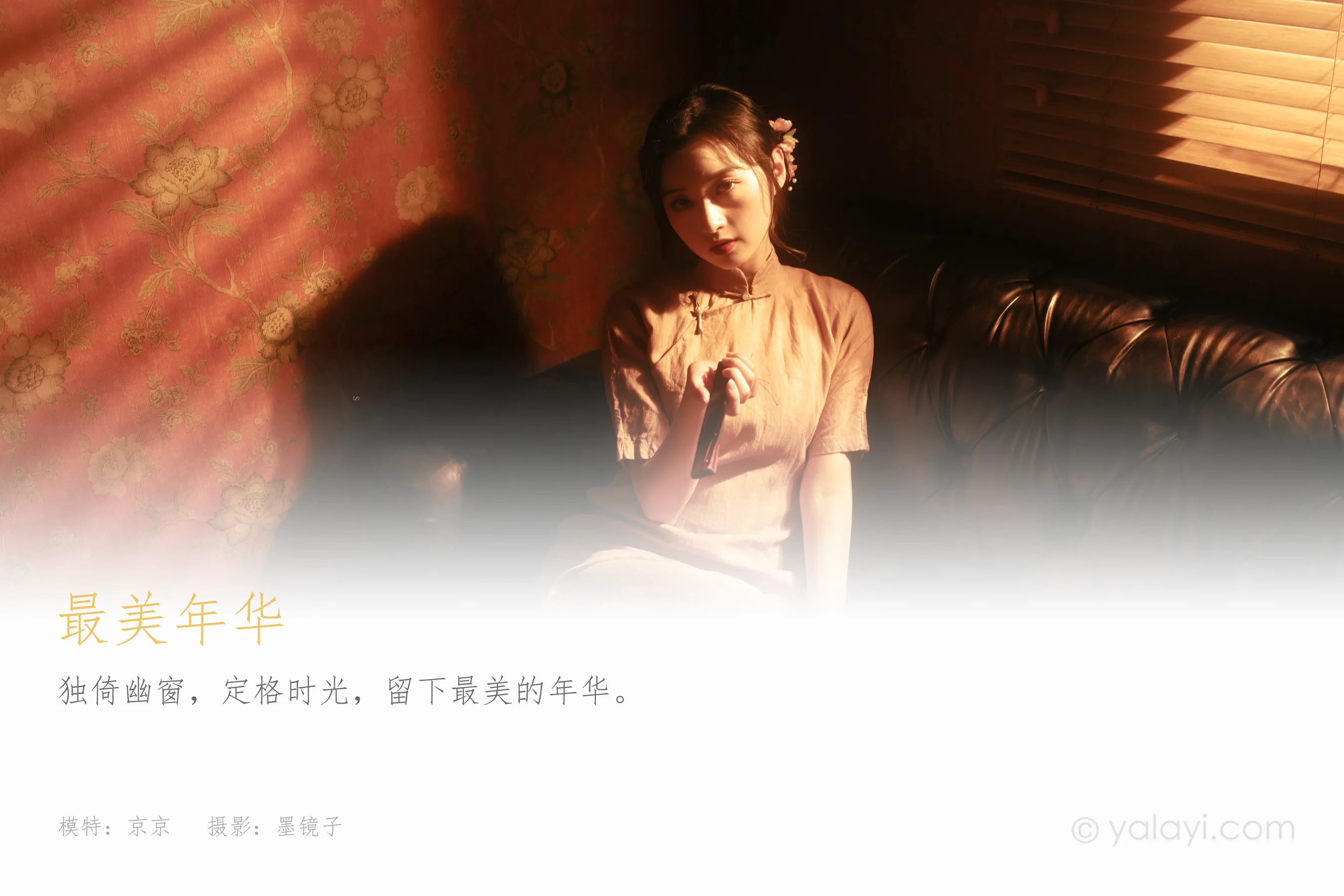 [YALAYI雅拉伊] NO.763 京京 最美年华 - 爱照片