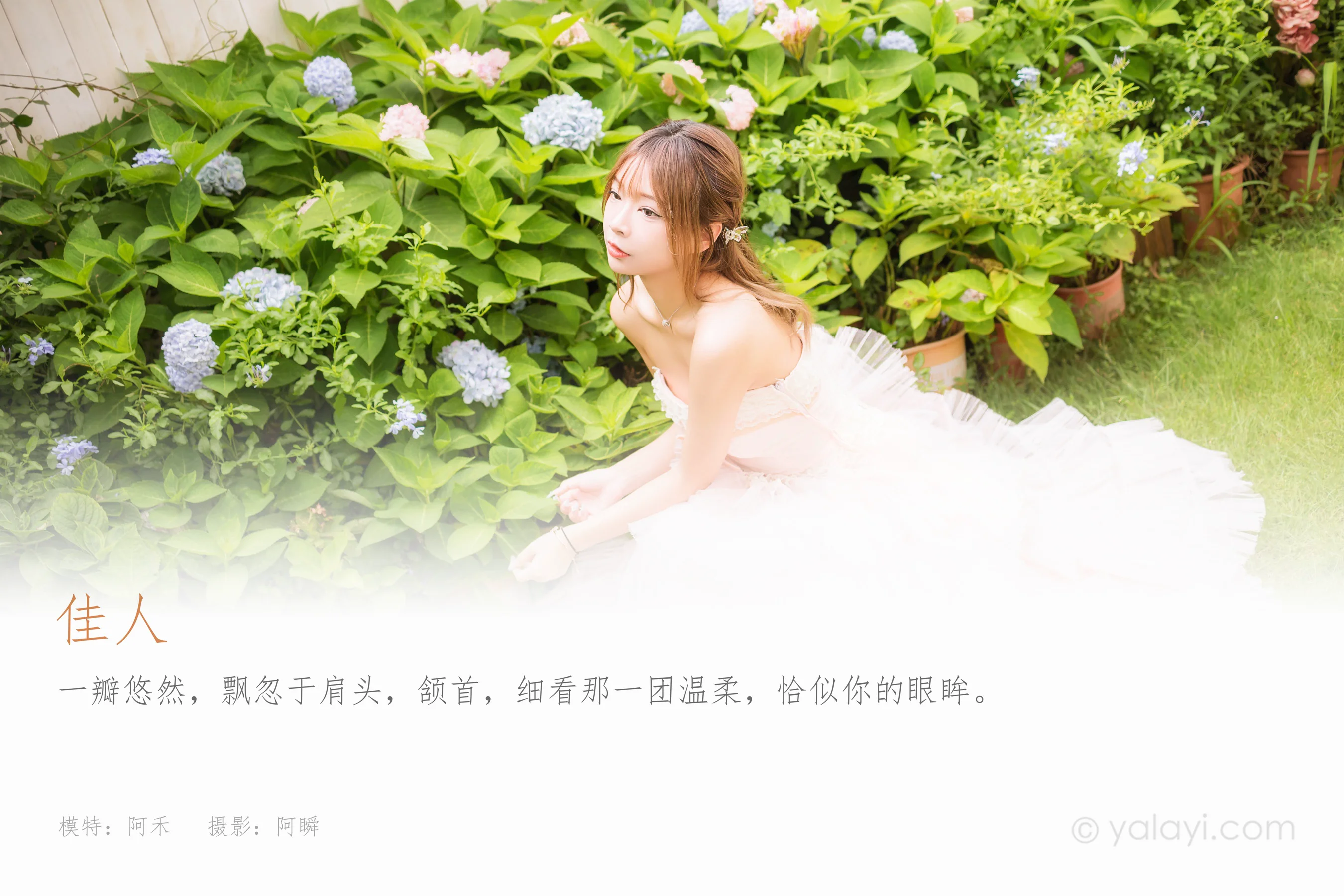 [YALAYI雅拉伊] 2022.08.22 NO.965 佳人 阿禾 - 爱照片
