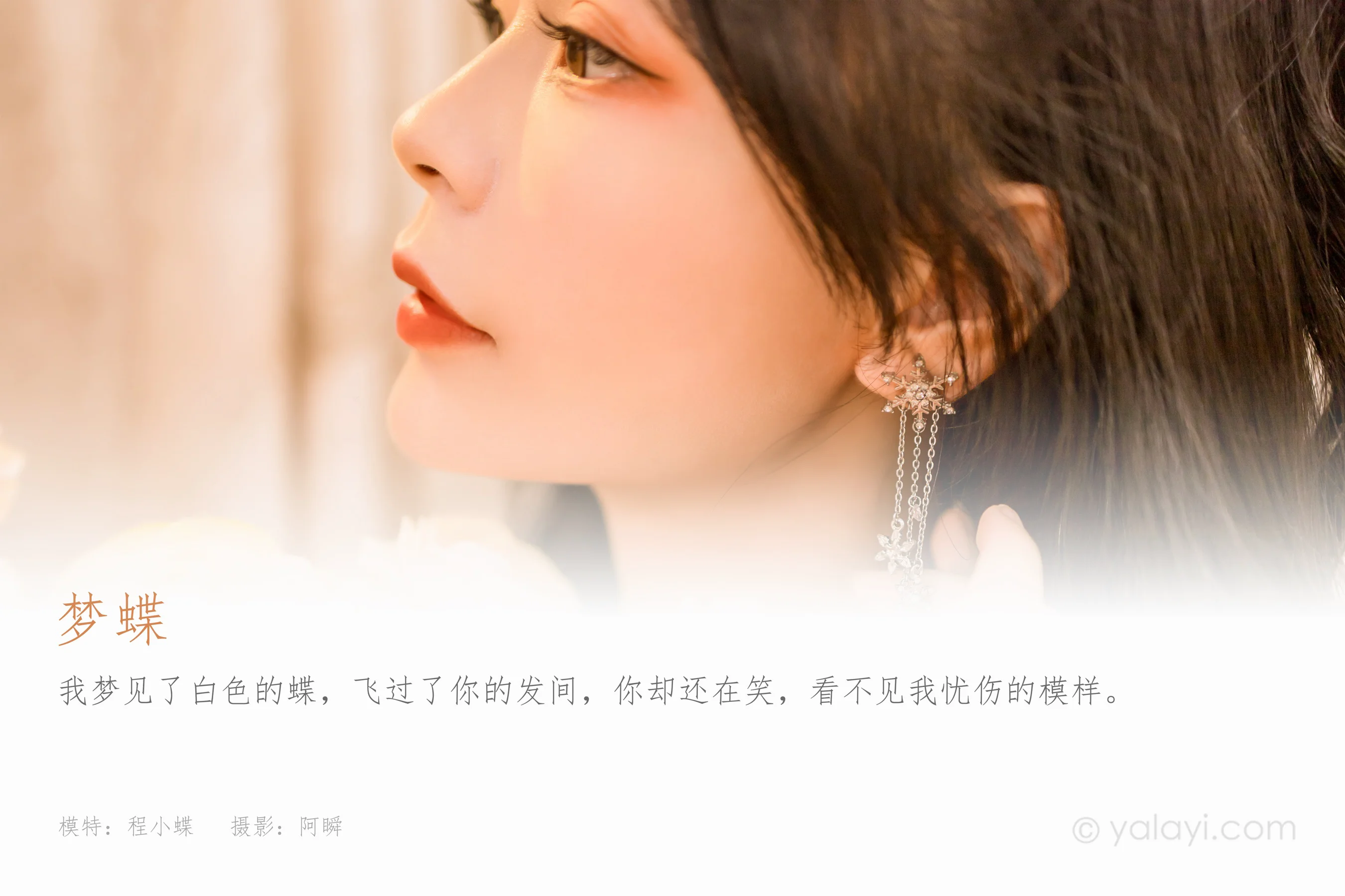 [YALAYI雅拉伊] 2023.01.02 NO.995 梦蝶 程小蝶 - 爱照片