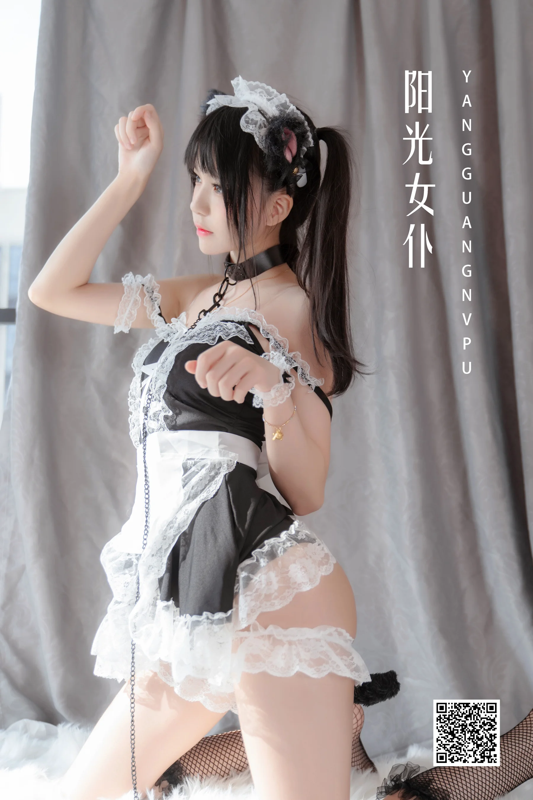 [艺图语] 2022.04.24 阳光女仆 桜桃喵 - 爱照片