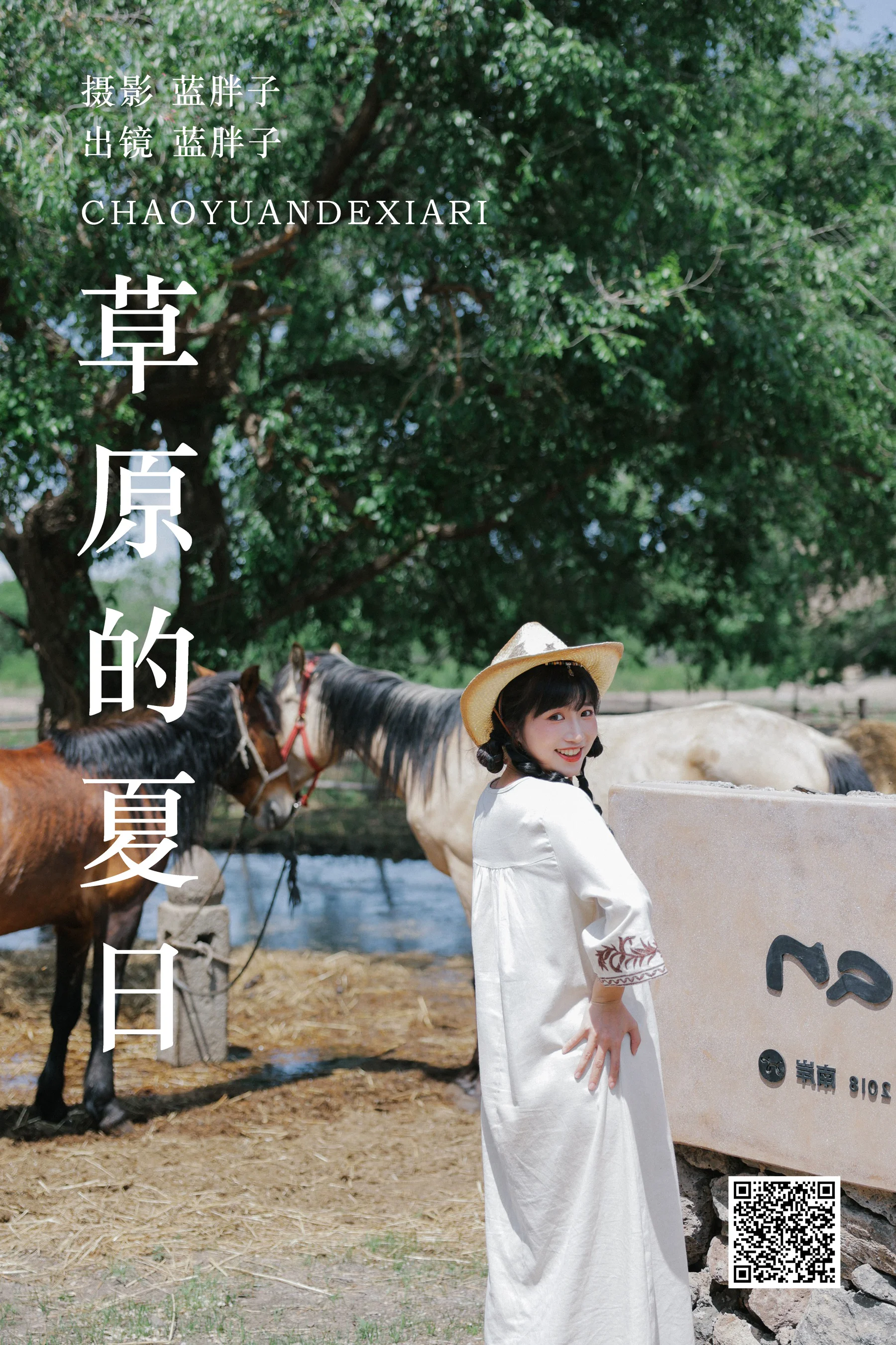 [艺图语] 2023.07.11 草原的夏日 蓝胖子 - 爱照片
