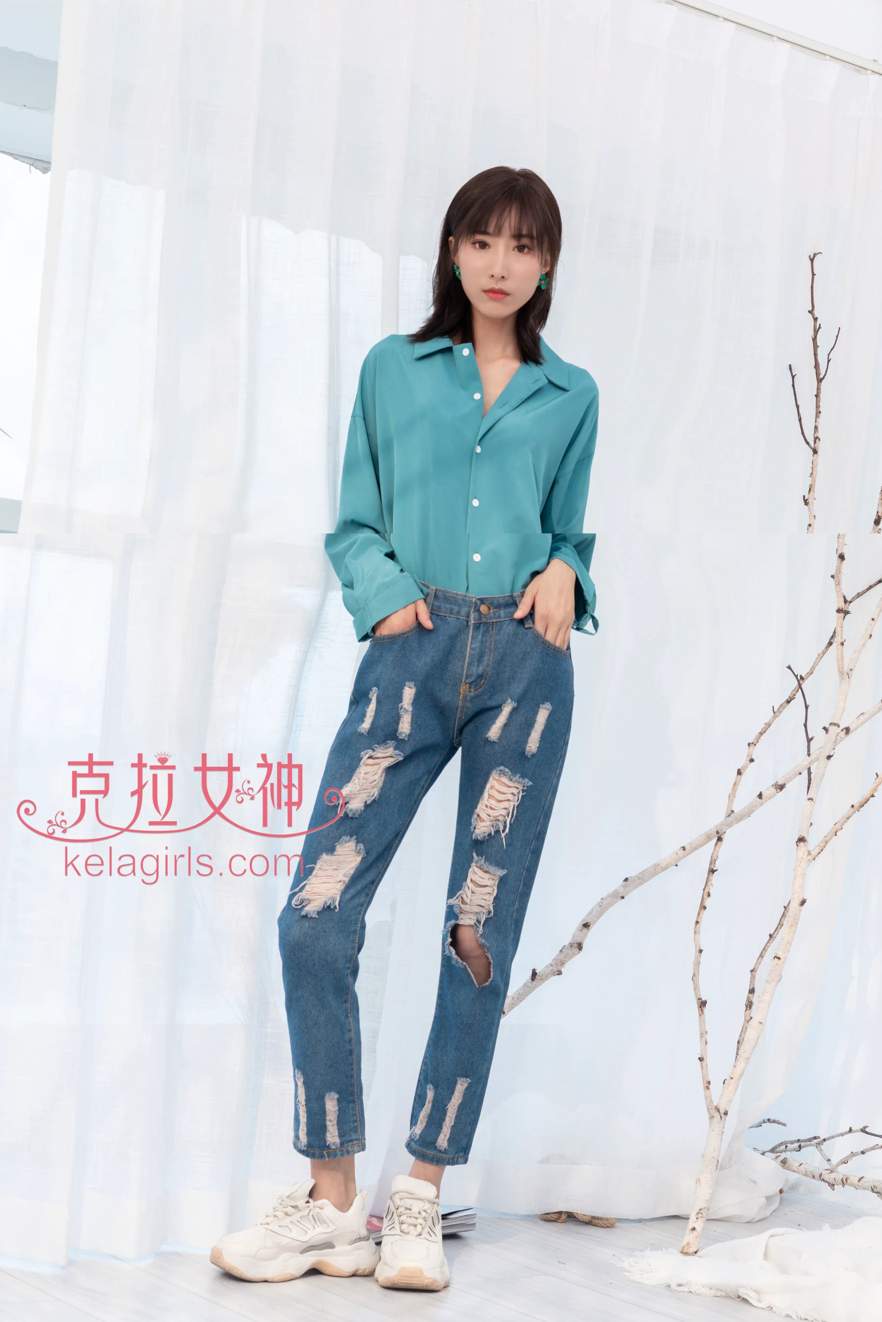 [克拉女神Kelagirls] 颖儿 – 秋意春心 写真套图 - 爱照片