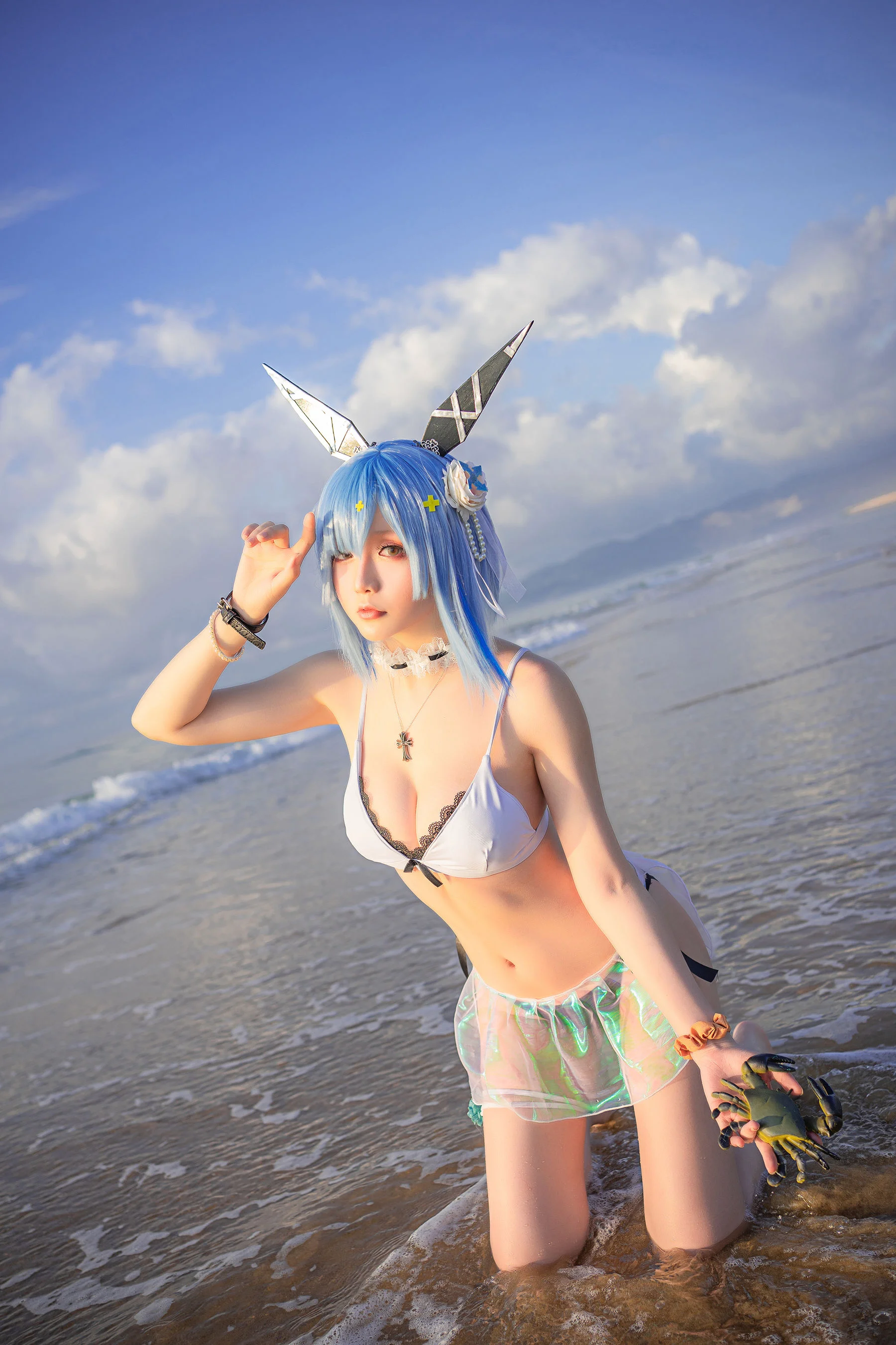 [COS福利] 星之迟迟 – 鸣夏 加斯科涅 写真套图 - 爱照片
