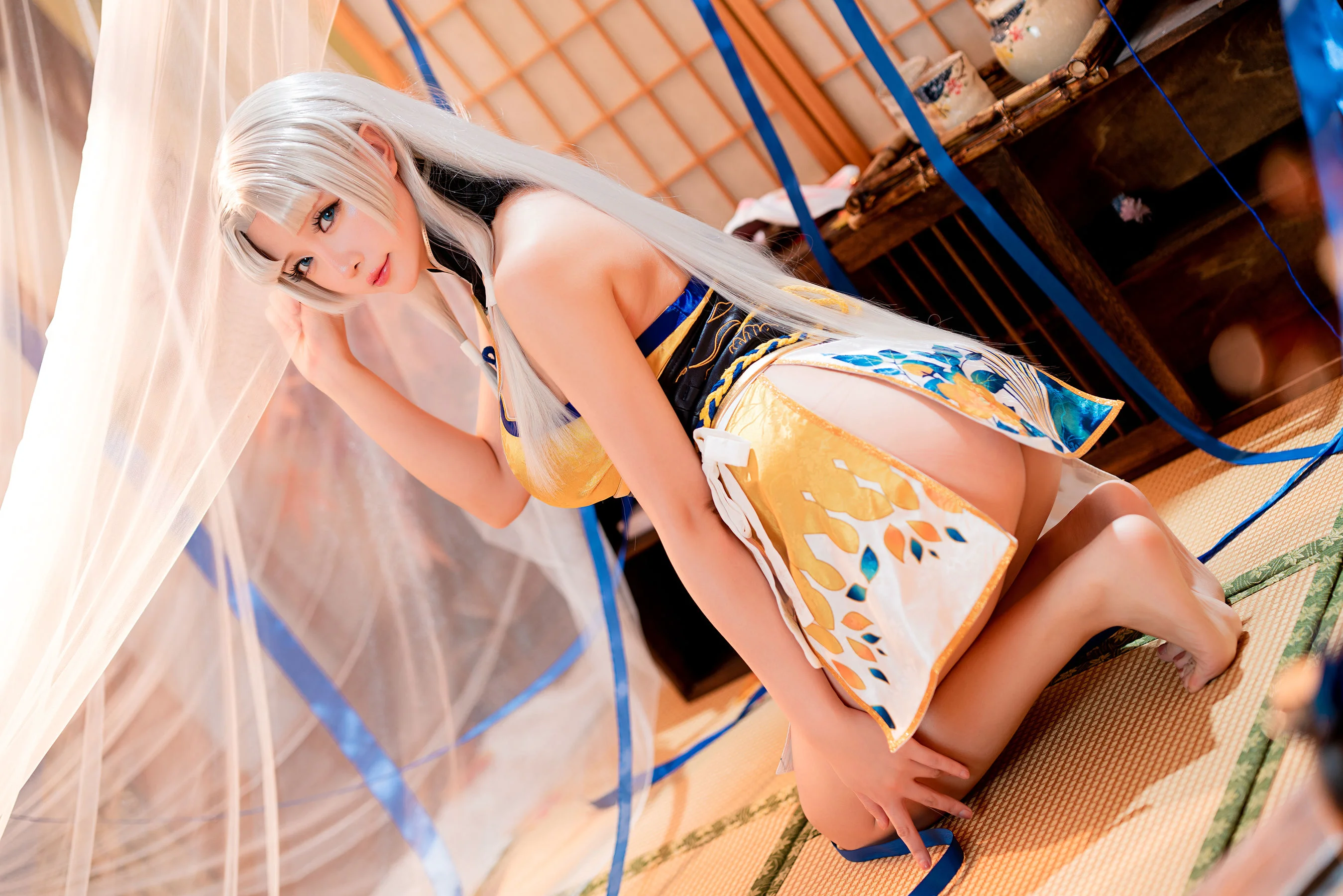 [福利COS] 星之迟迟 – 胡桃 - 爱照片