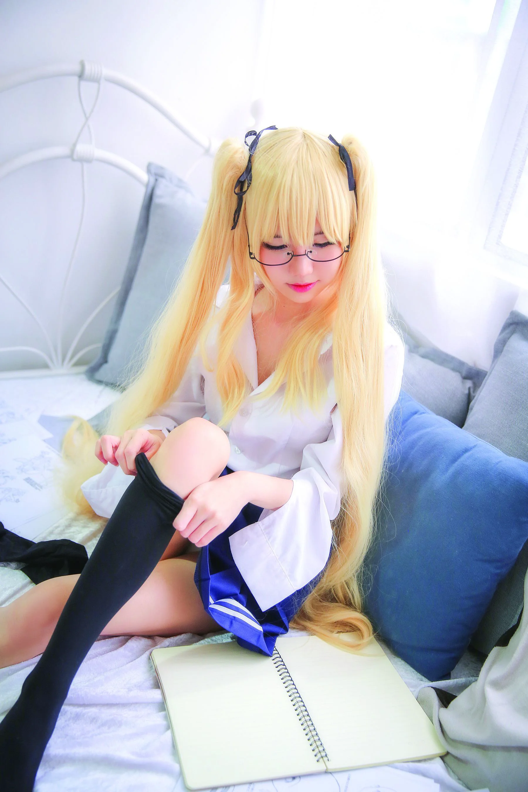 [网红COSER] Sally Dorasnow – Eriri School Girl - 爱照片