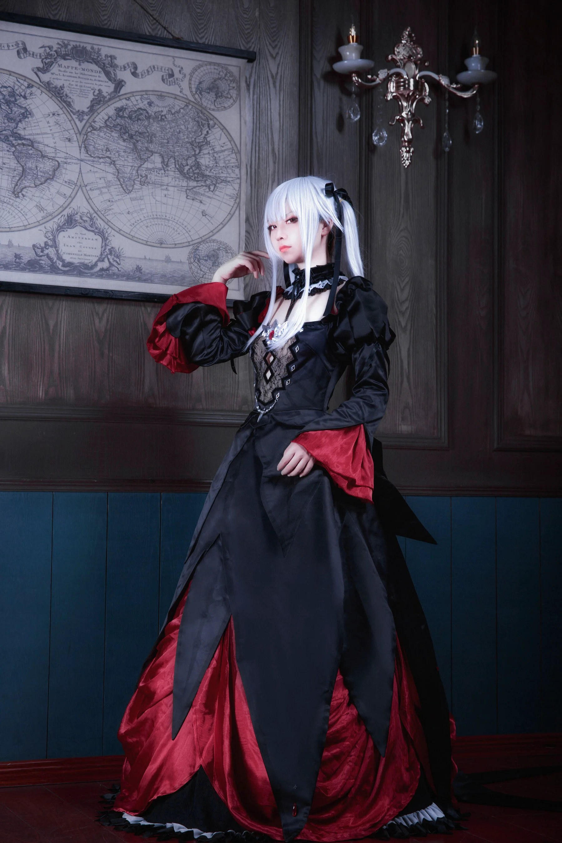 [网红COSER写真] G44不会受伤 – 雾枝长裙 套图 - 爱照片