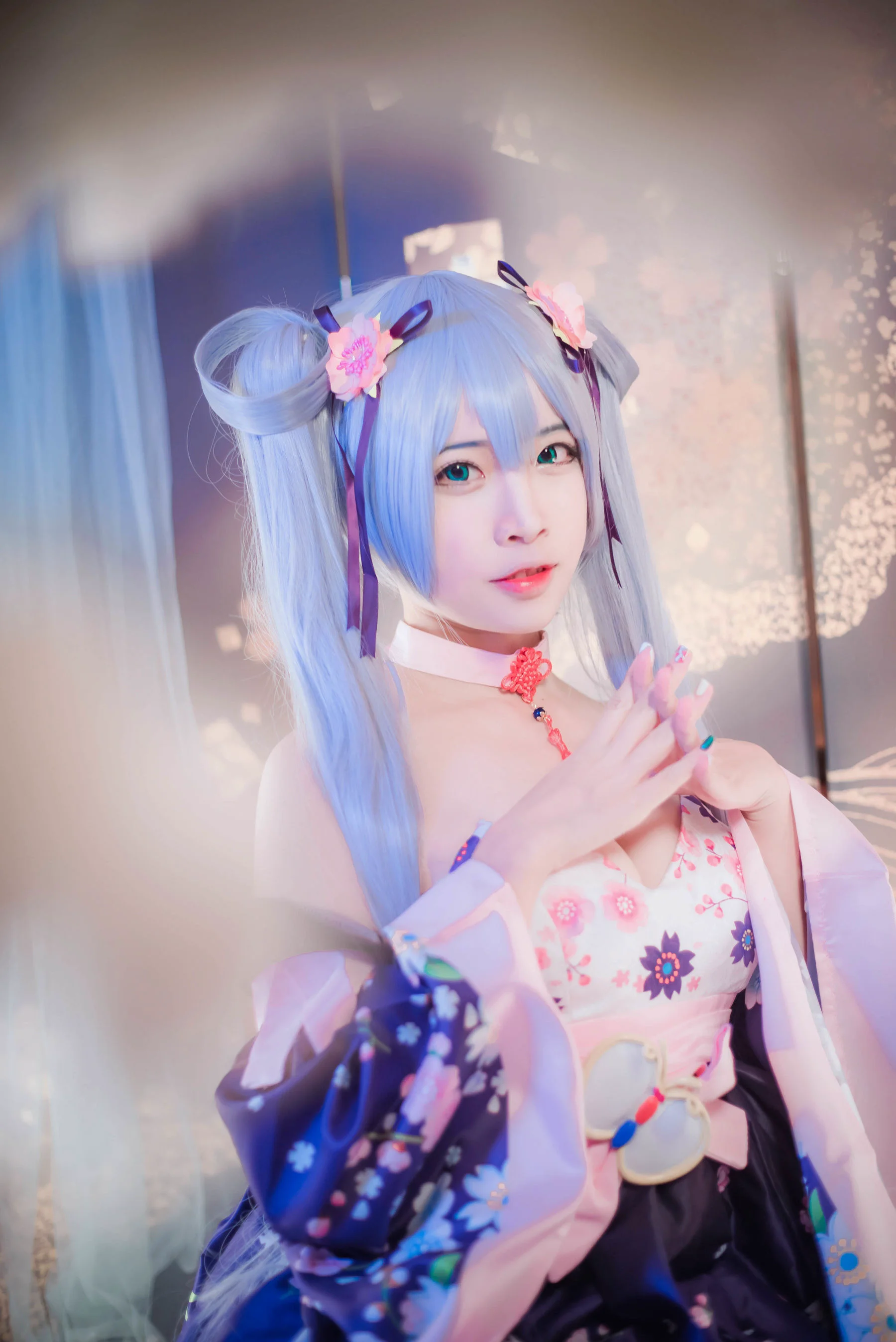 [Cosplay写真] 二佐Nisa – 双马尾 - 爱照片