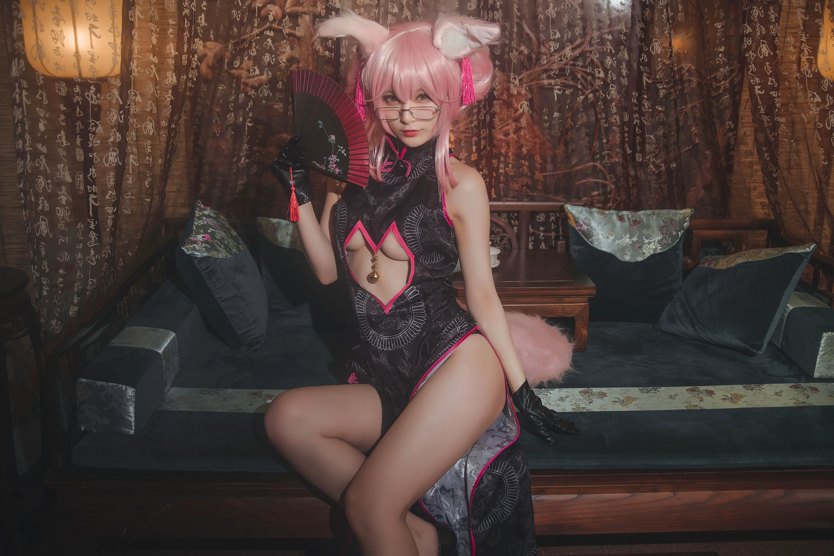 [Cosplay写真] 铁板烧鬼舞w – 玉藻前 - 爱照片