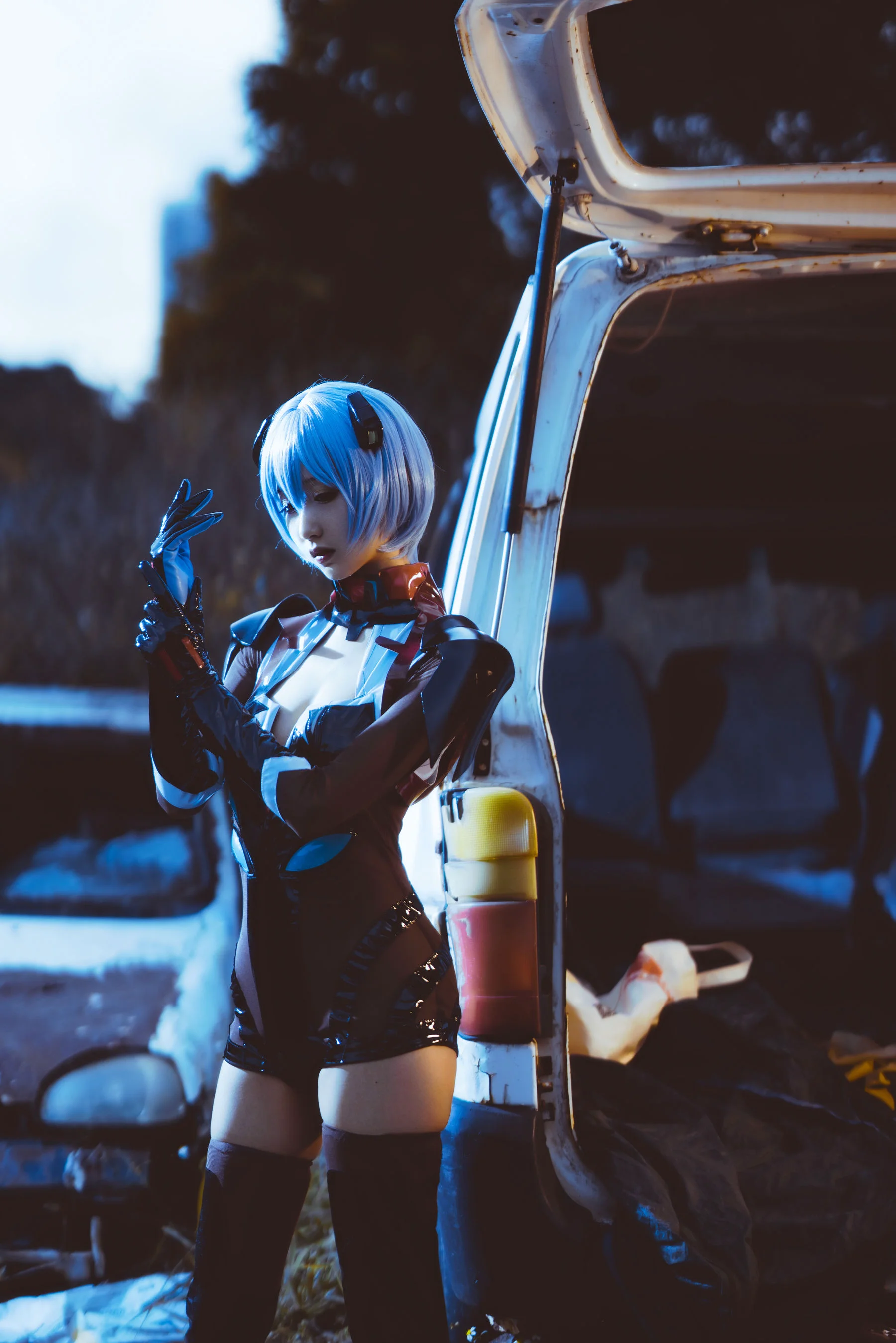 [Cosplay写真] 木绵绵OwO – 绫波丽 - 爱照片