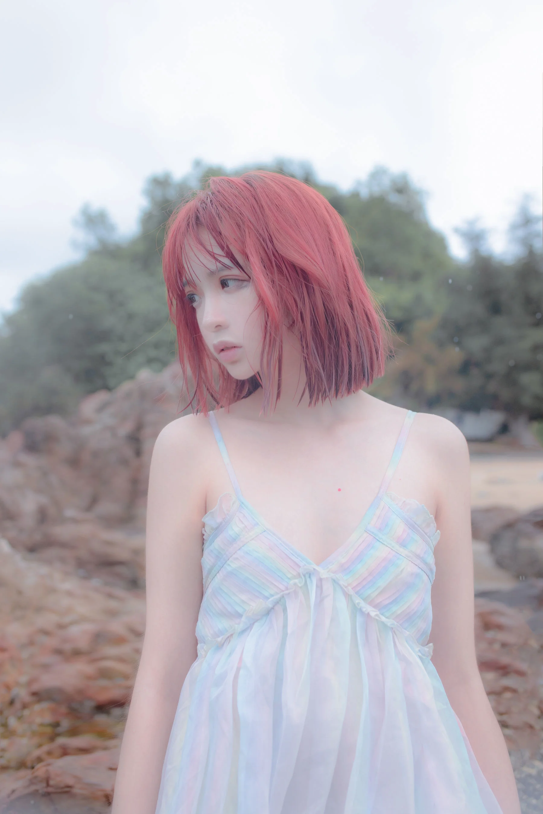[网红COSER] 疯猫ss – 思绪之礁石人鱼 写真集 - 爱照片