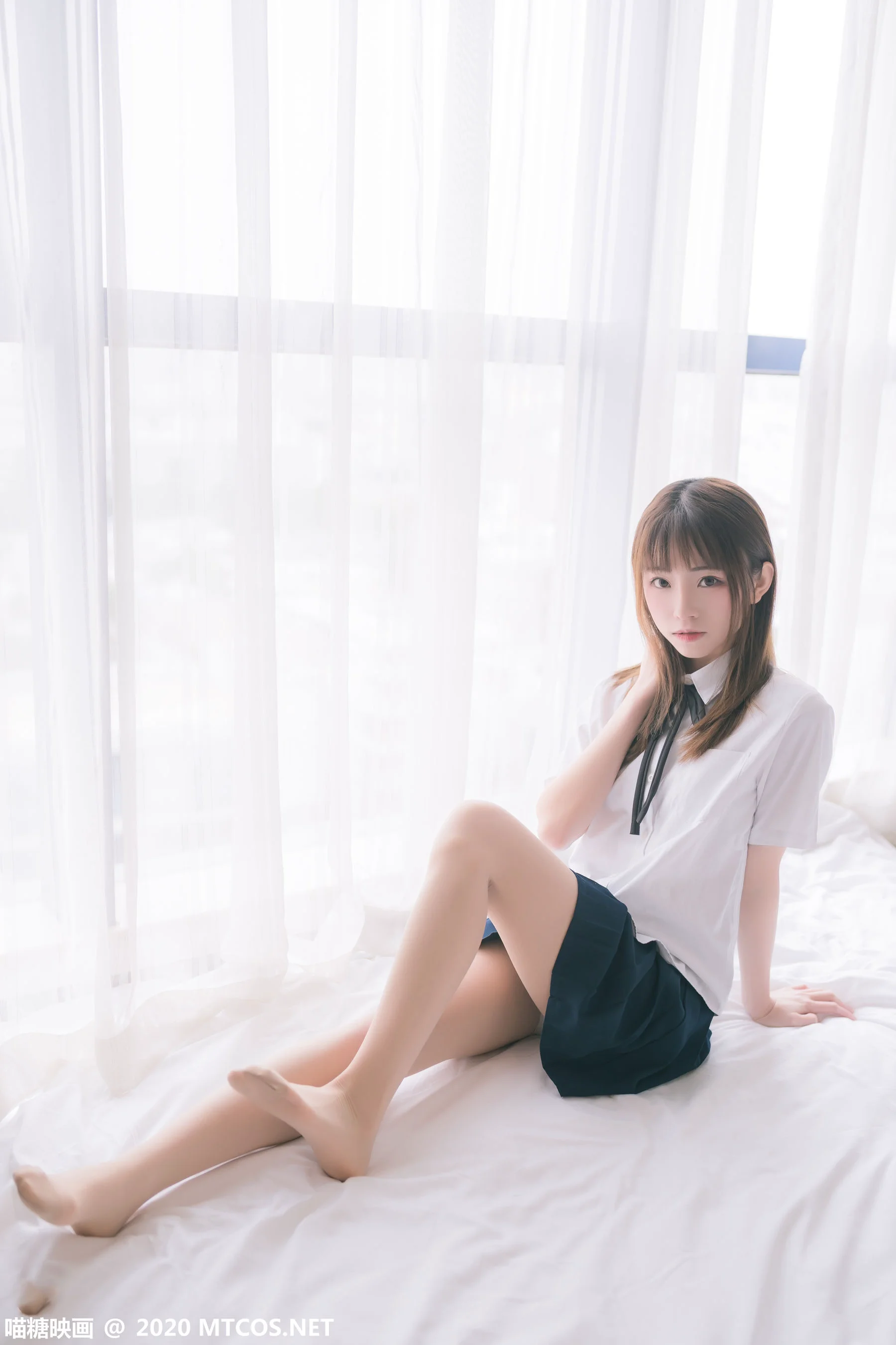 [喵糖映画] JKL.012 《夏季校服JK制服》 写真集 - 爱照片