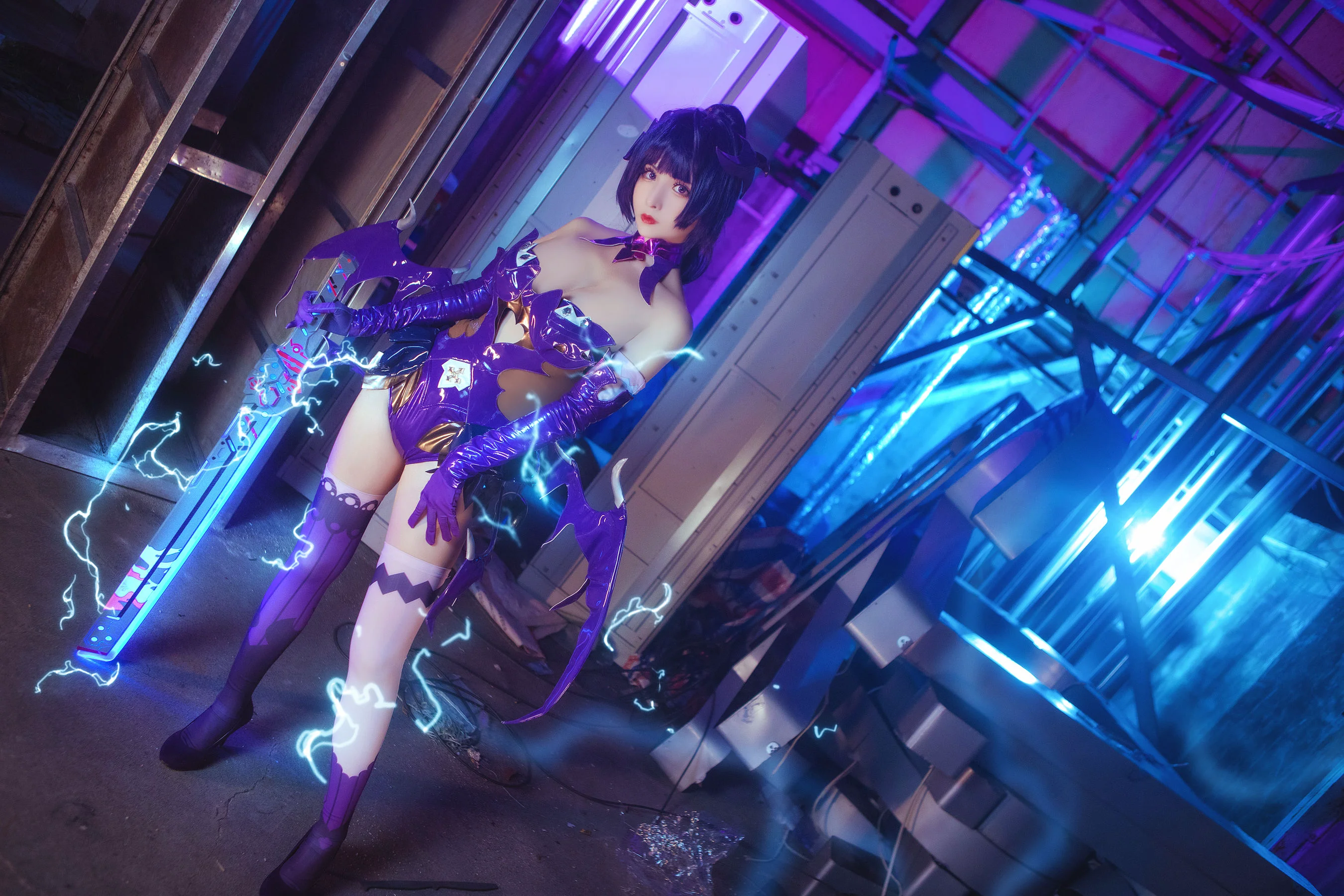COS福利rioko凉凉子 《魅魔芽衣》 写真集 - 爱照片